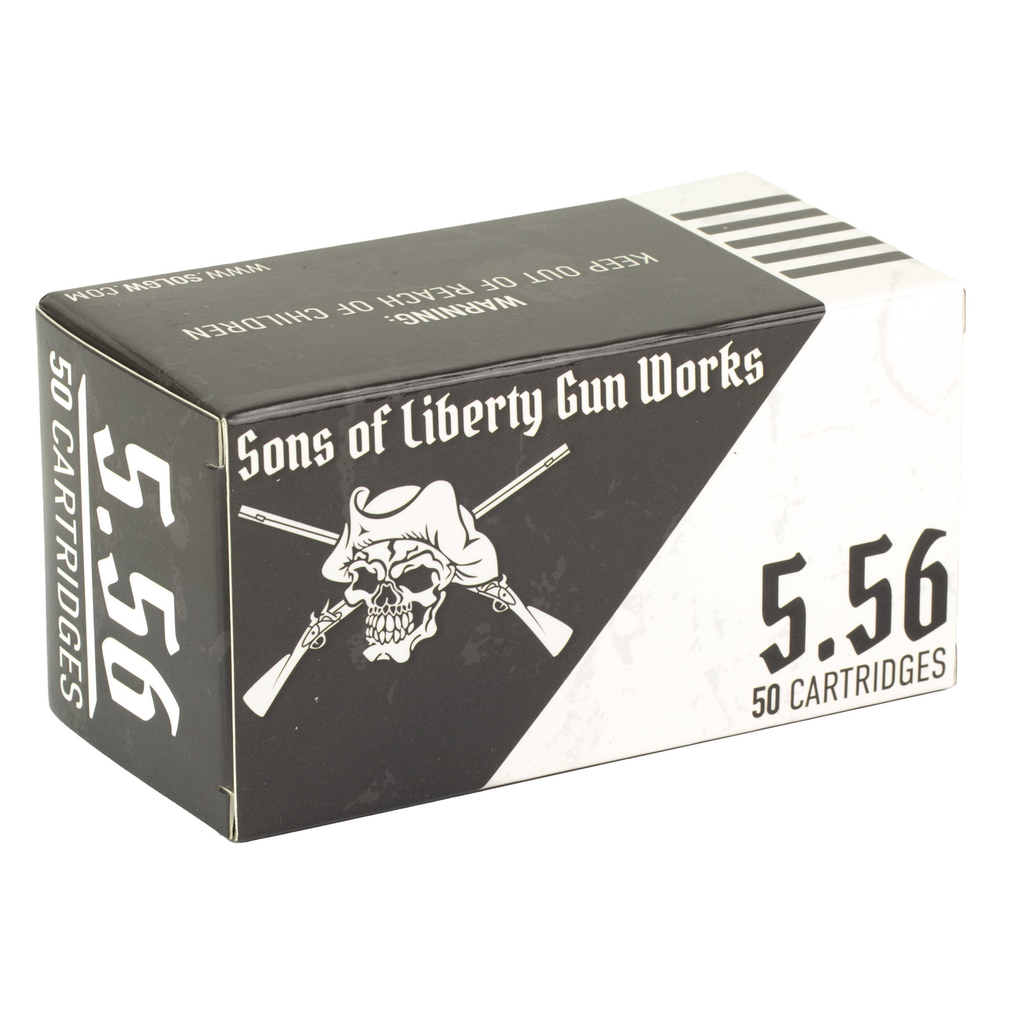 Sons of Liberty Gun Works (SOLGW) 556 5.56 NATO 77gr Open Tip Match – 50rd