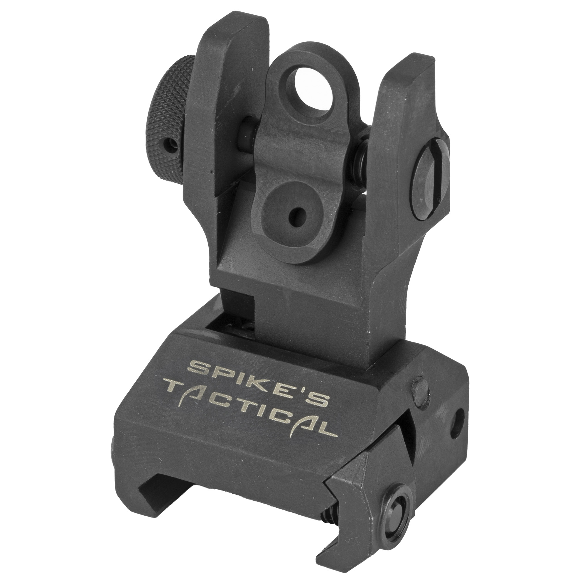 Spike’s Tactical Rear Folding Sight – Black