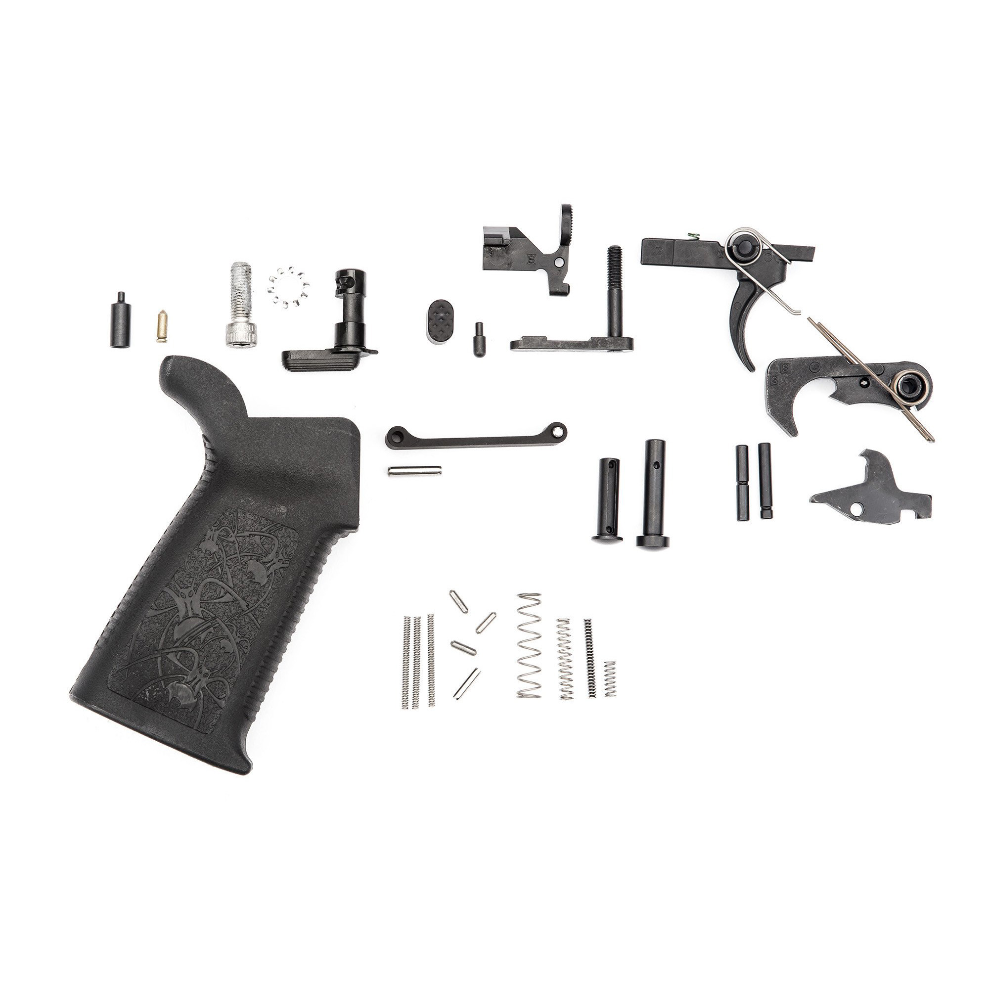 Spike’s Tactical Standard 5.56 NATO Lower Parts Kit – Black