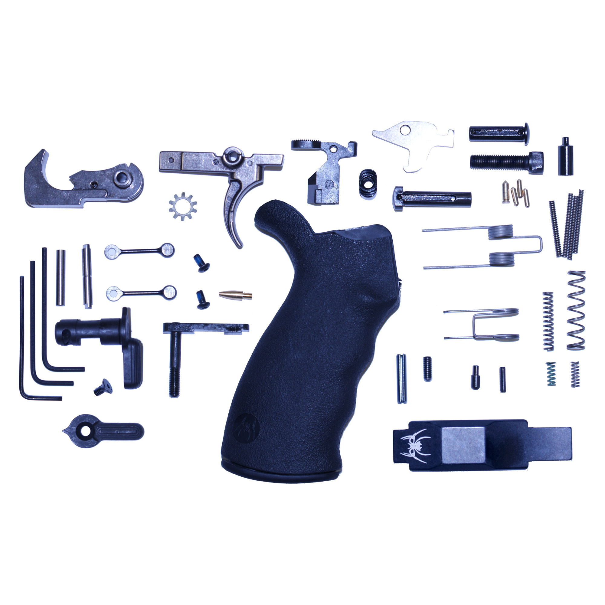 Spike’s Tactical Enhanced 5.56 NATO Lower Parts Kit – Black