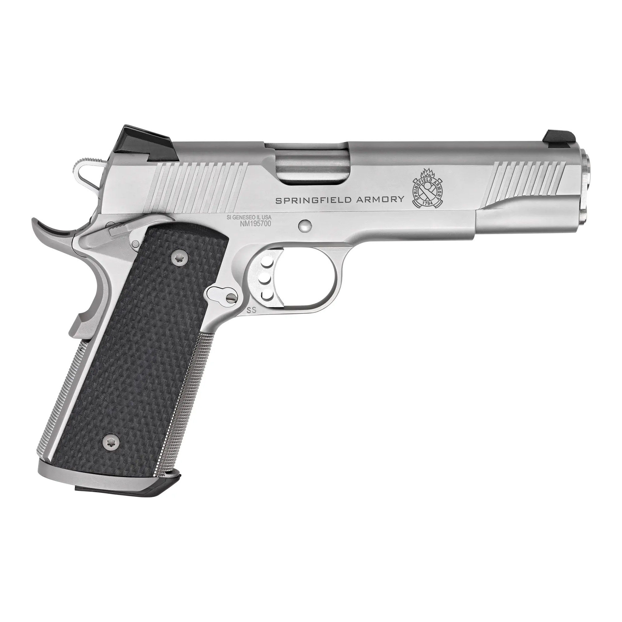 Springfield TRP 1911 5″ 45 ACP 7rd Tritium Night Sights – Silver