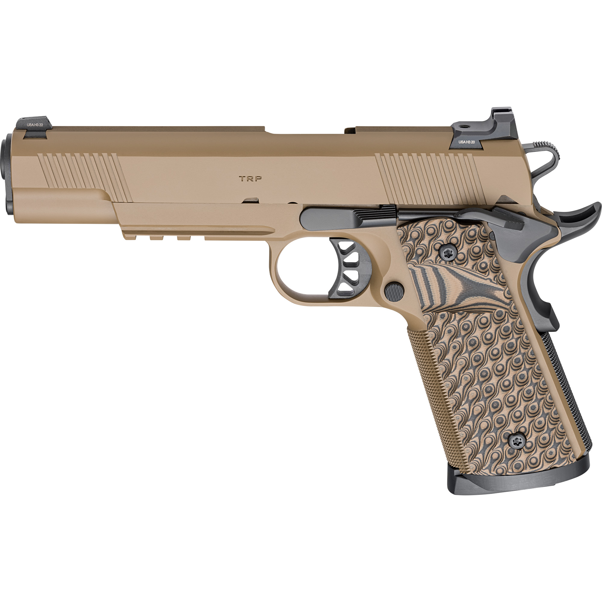 Springfield TRP 1911 5″ 45 ACP 8rd Night Sights – Coyote