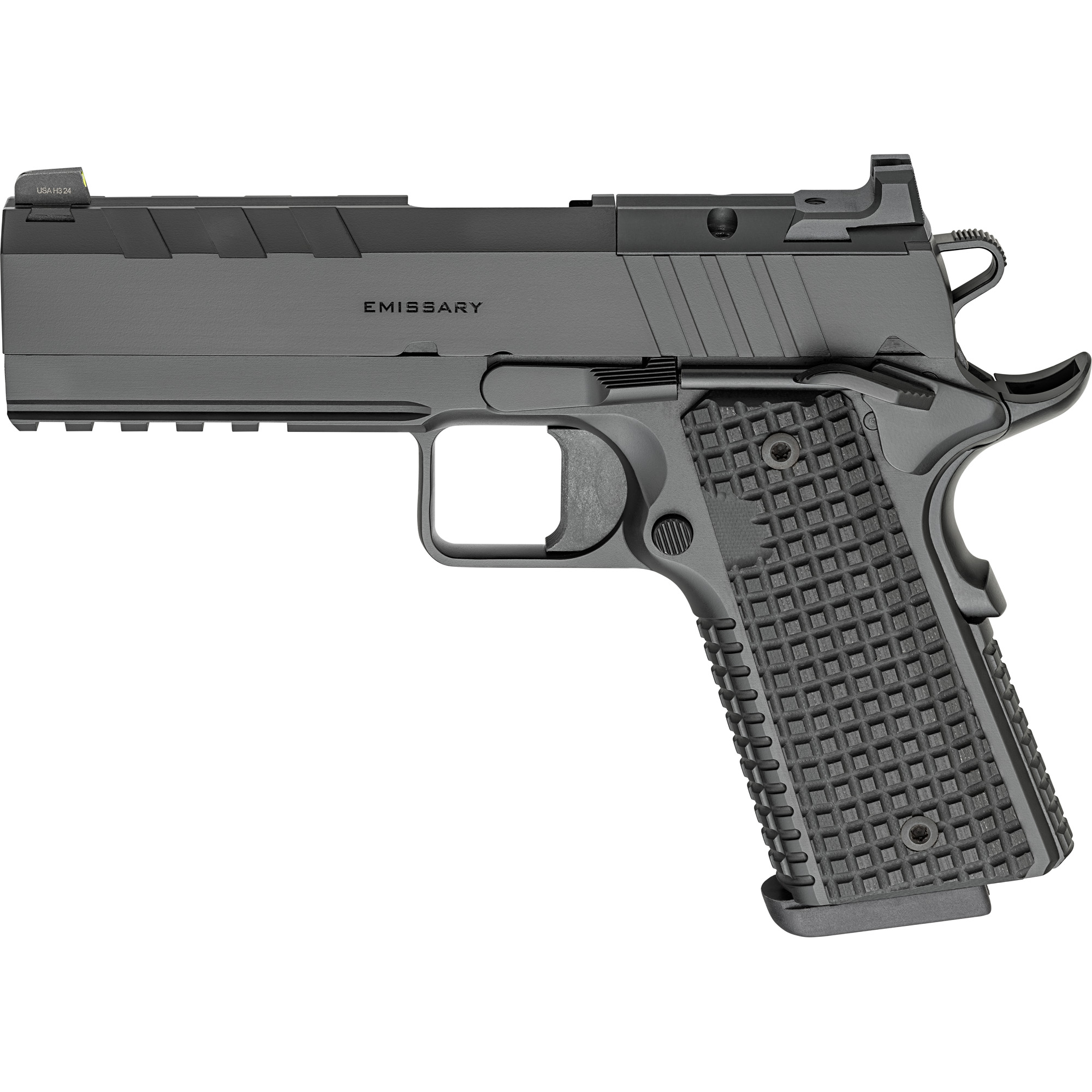 Springfield Emissary 1911 4.25″ 9mm 9rd Tritium Night Sights – Black