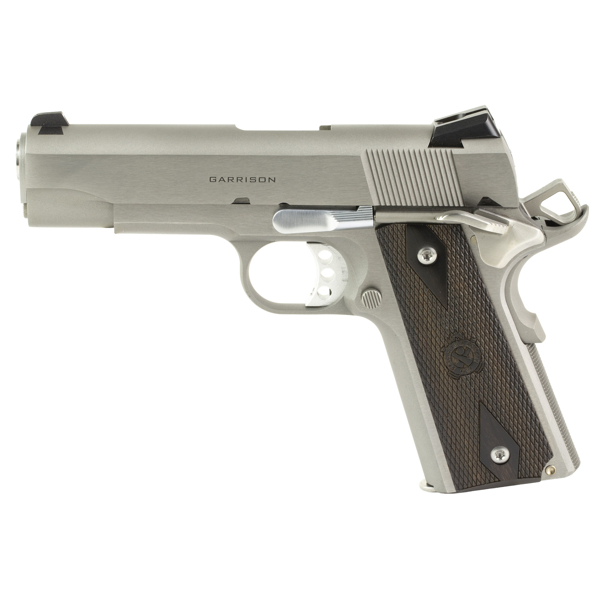 Springfield Garrison 1911 4.25″ 9mm 9rd 3 Dot – Silver