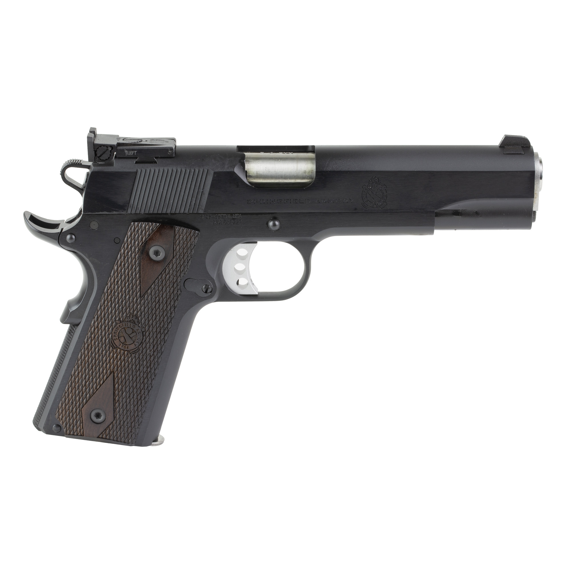 Springfield Garrison Target 1911 5" 9MM 9 Rounds Adjustable Rear Sight - Bl-img-1