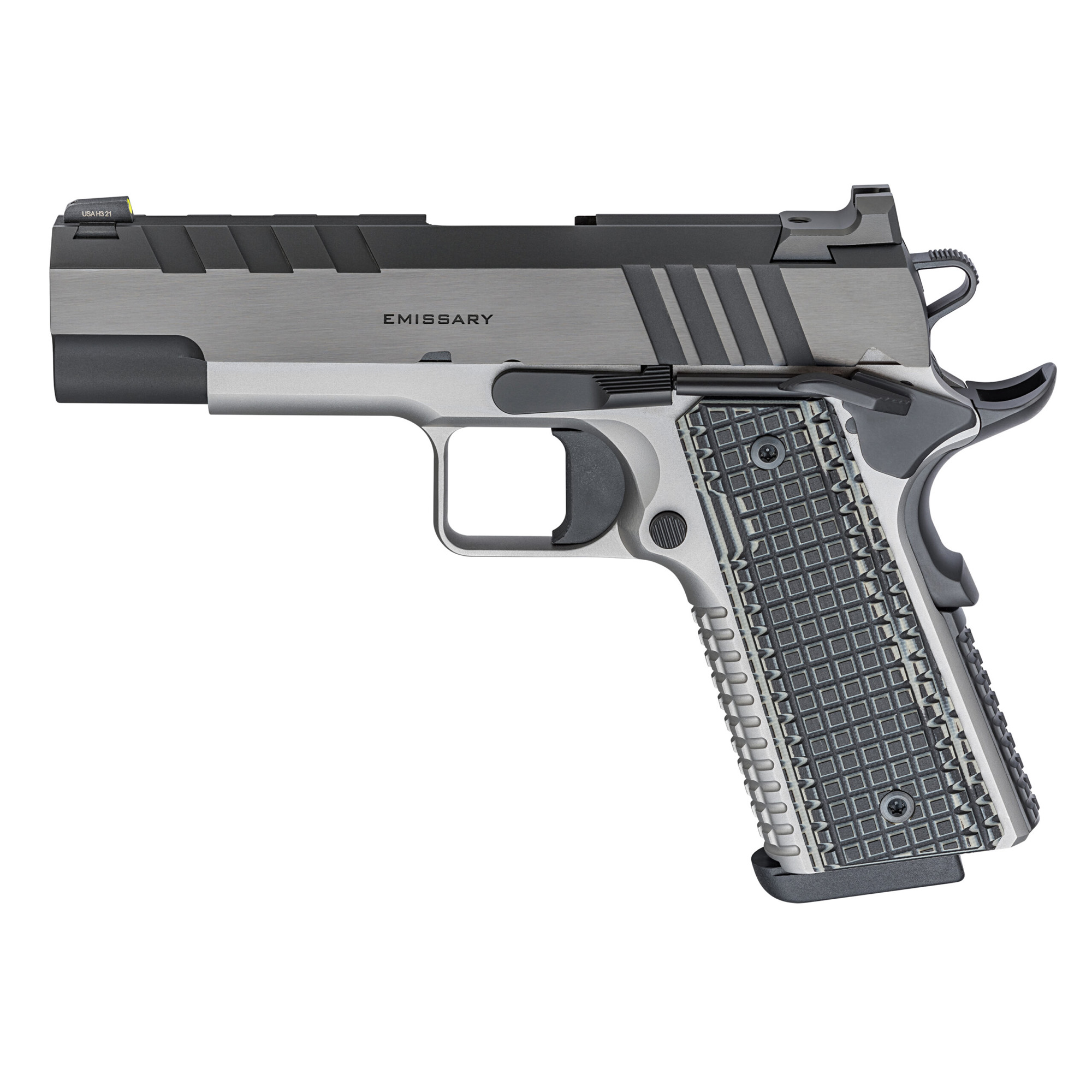 Springfield Emissary 1911 4.25″ 9mm 9rd – Blue and Silver