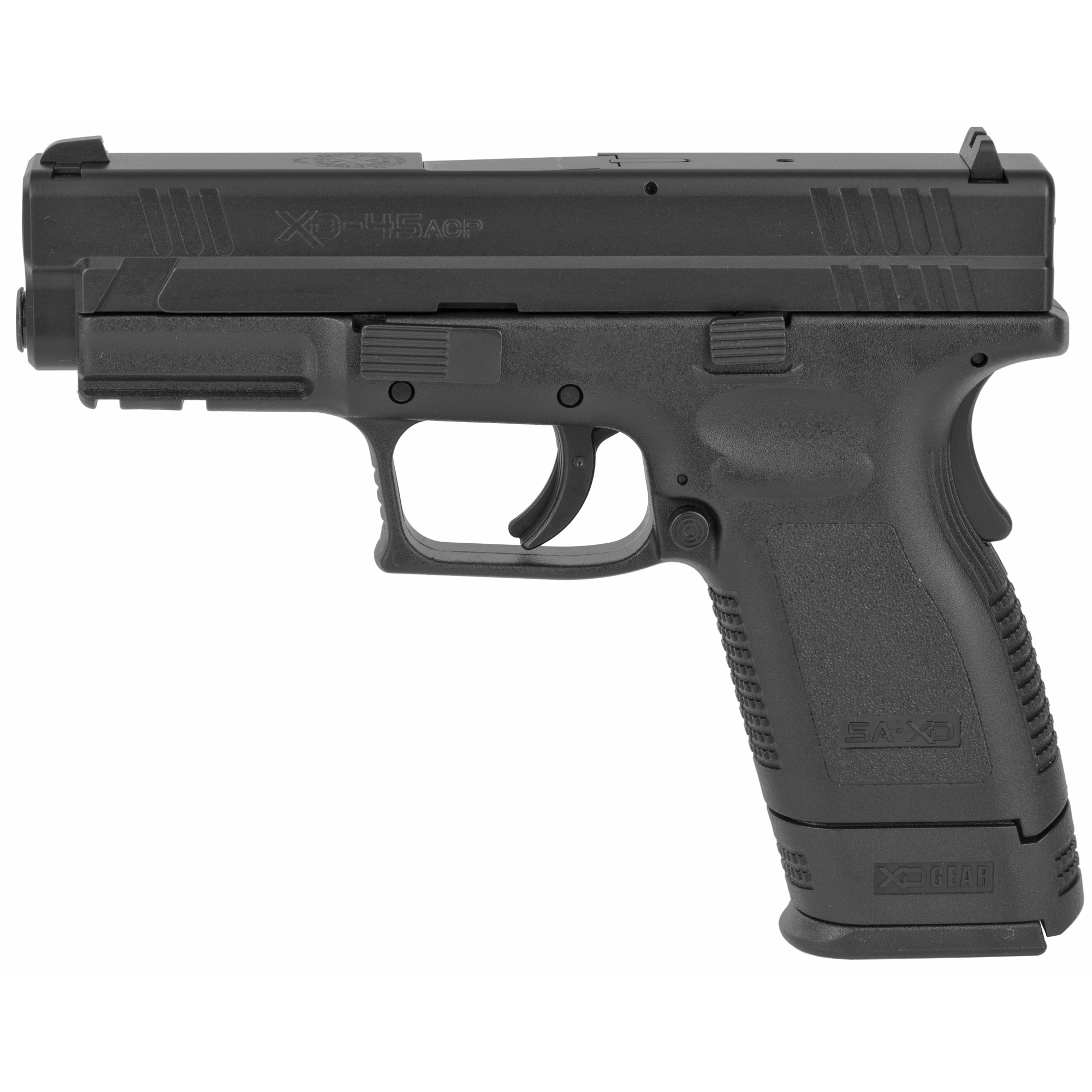 Springfield XD Striker Fired 4″ 45 ACP 10rd Fixed Sights – Black