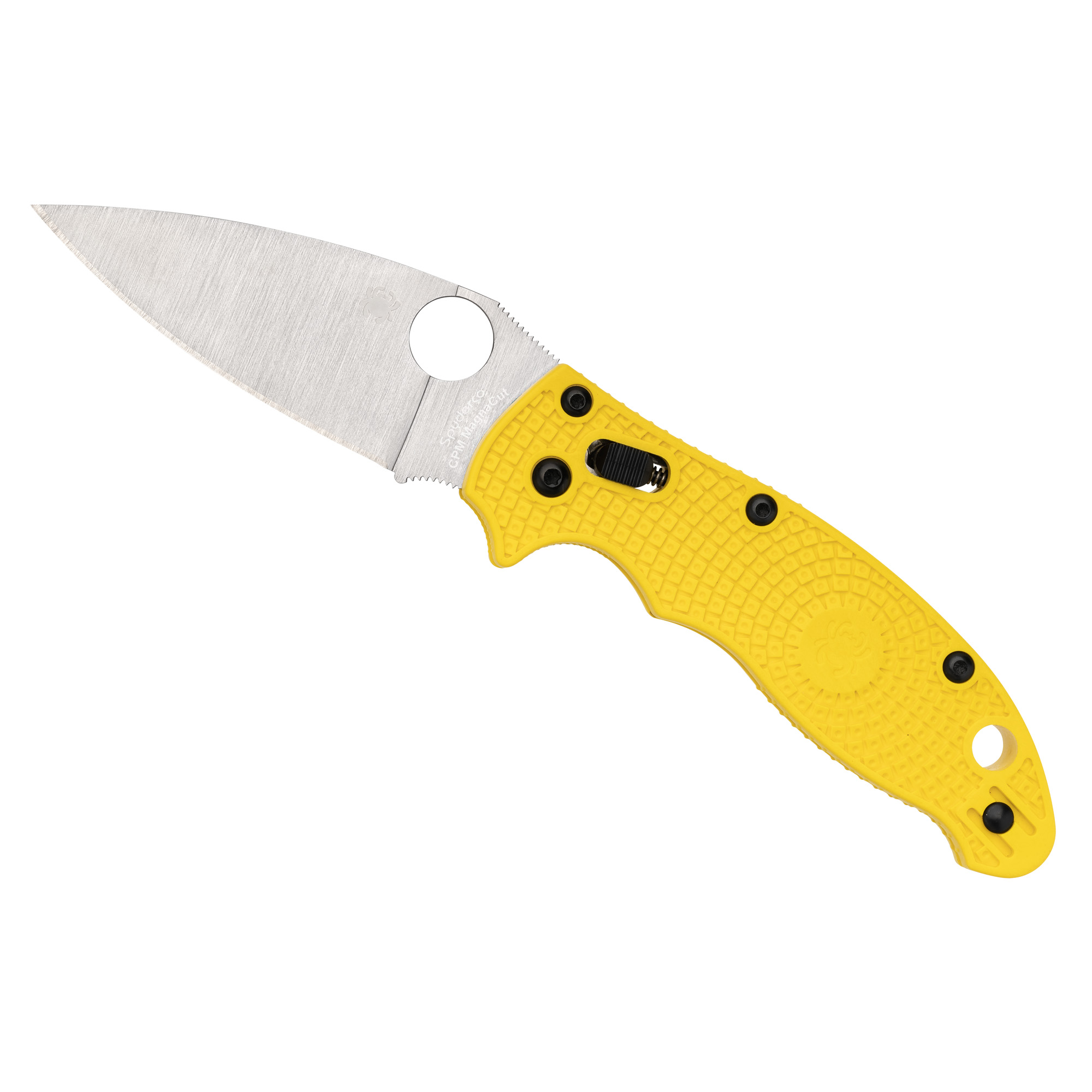 Spyderco Manix 2 Lightweight CPM MagnaCut Folding Knife 3.37″ – Yellow