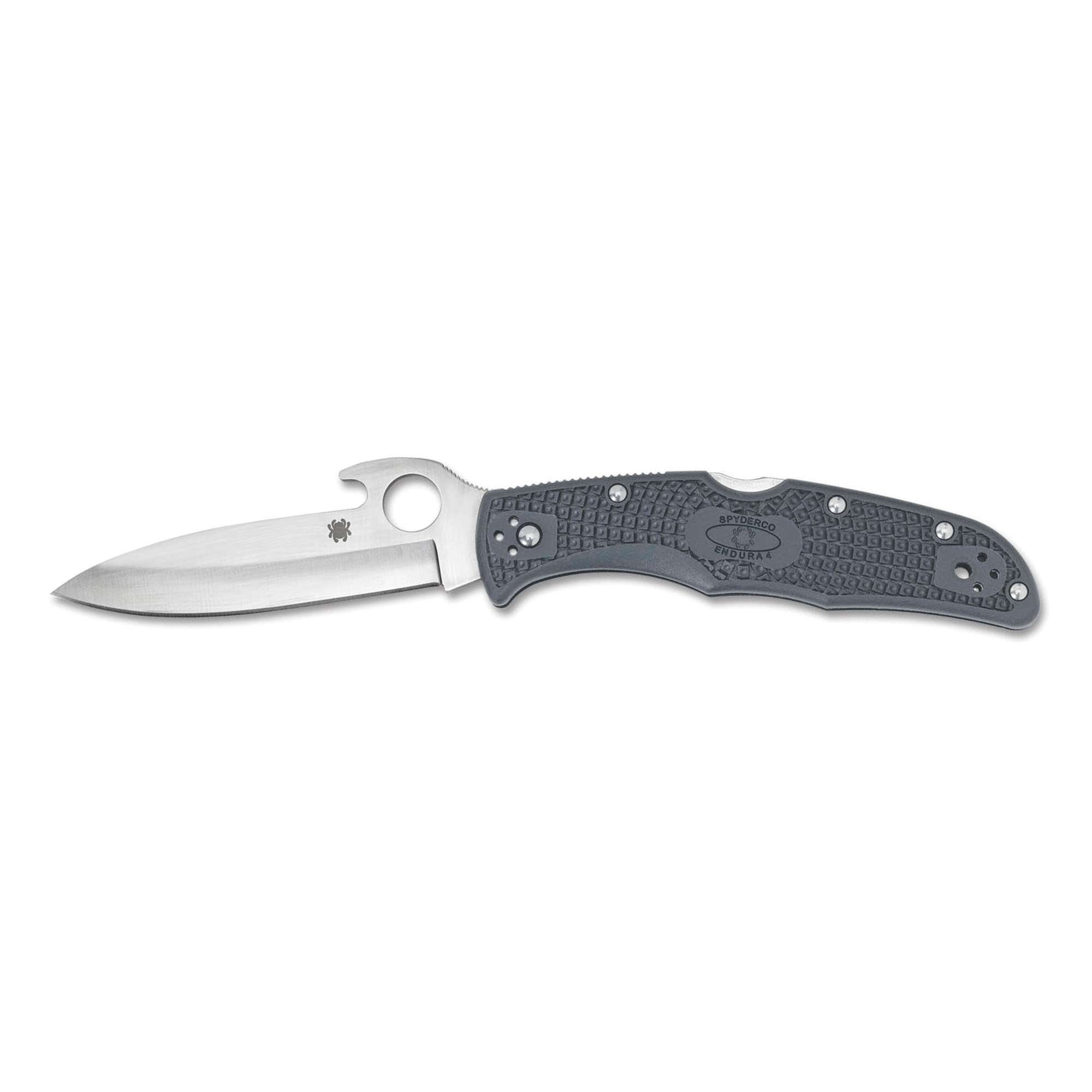 Spyderco Endura 4 VG-10 Folding Knife 3.81″ – Silver