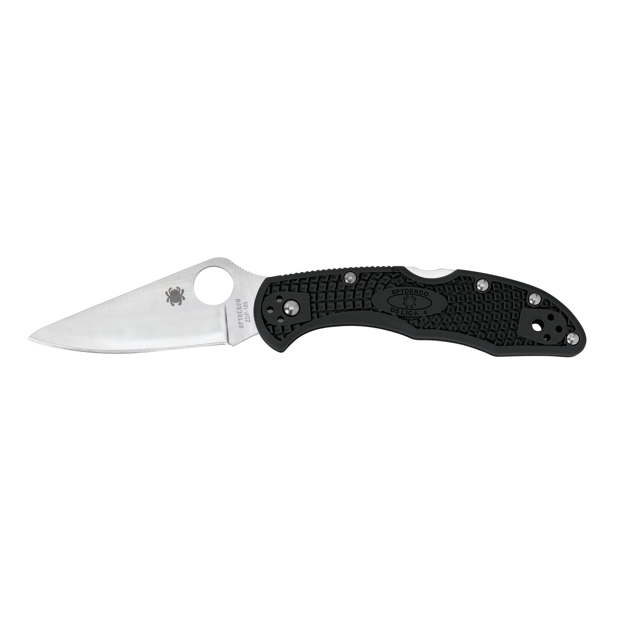 Spyderco Delica4 Lightweight VG-10 Folding Knife 2.875″ – Silver