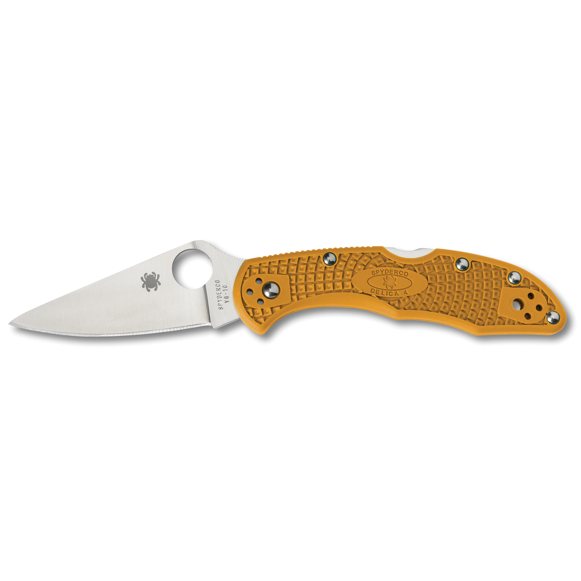 Spyderco Delica4 VG-10 Folding Knife 2.9″ – Silver