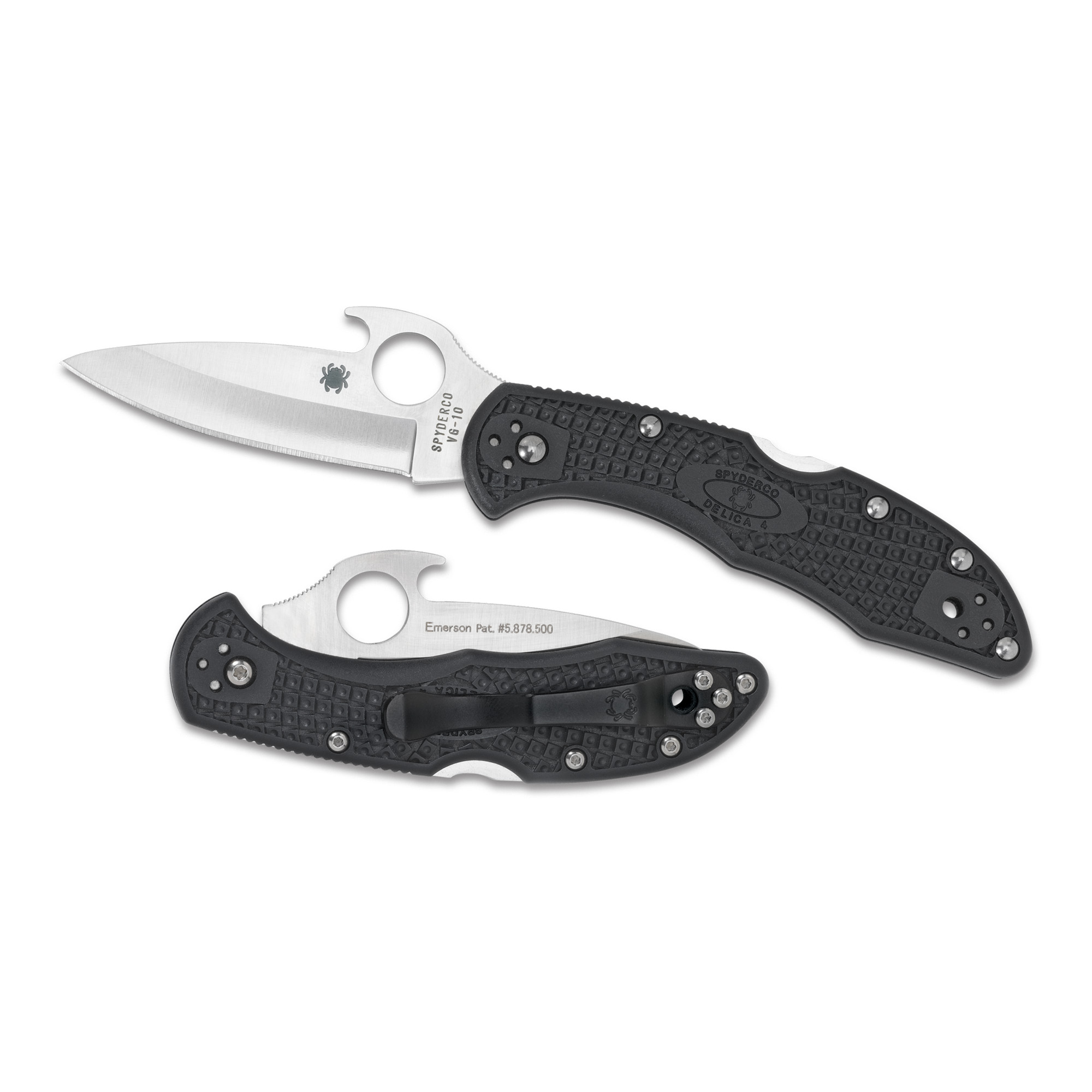 Spyderco Delica4 VG-10 Folding Knife 2.9″ – Silver