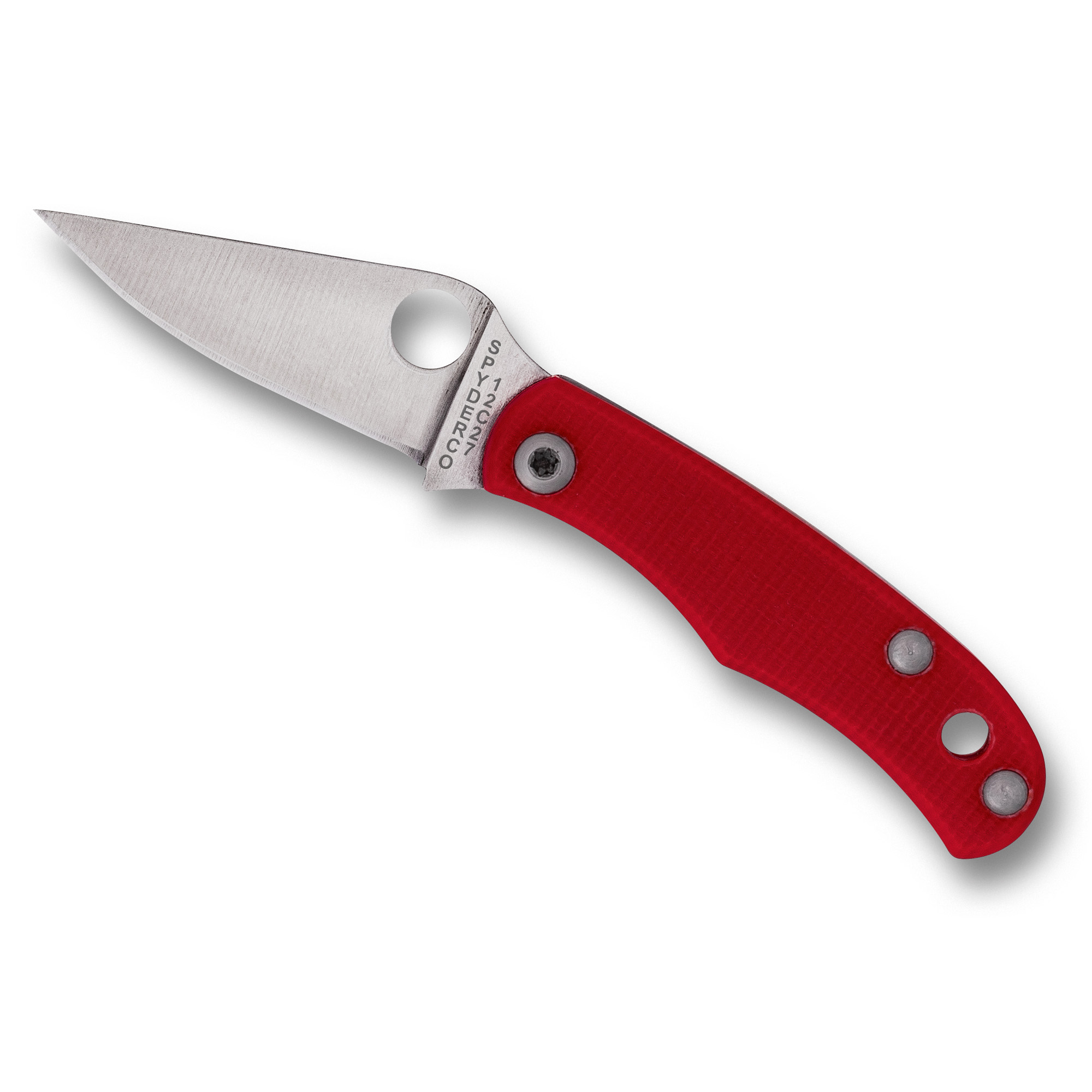 Spyderco BUG 12C27 Folding Knife 1.27″ – Silver