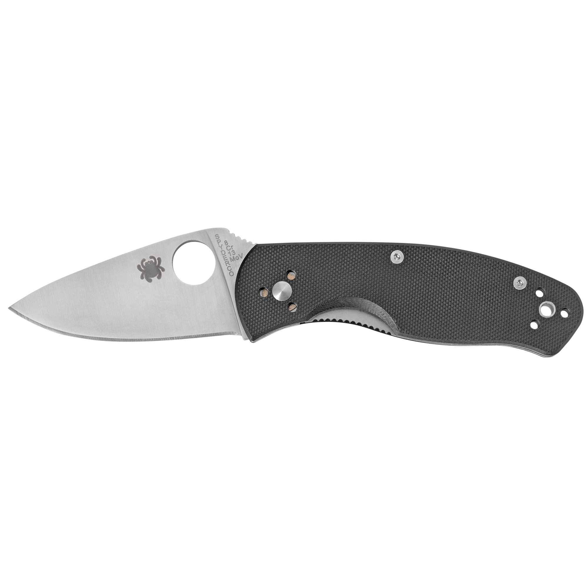 Spyderco Persistence 8Cr13MoV Folding Knife 2.77″ – Silver