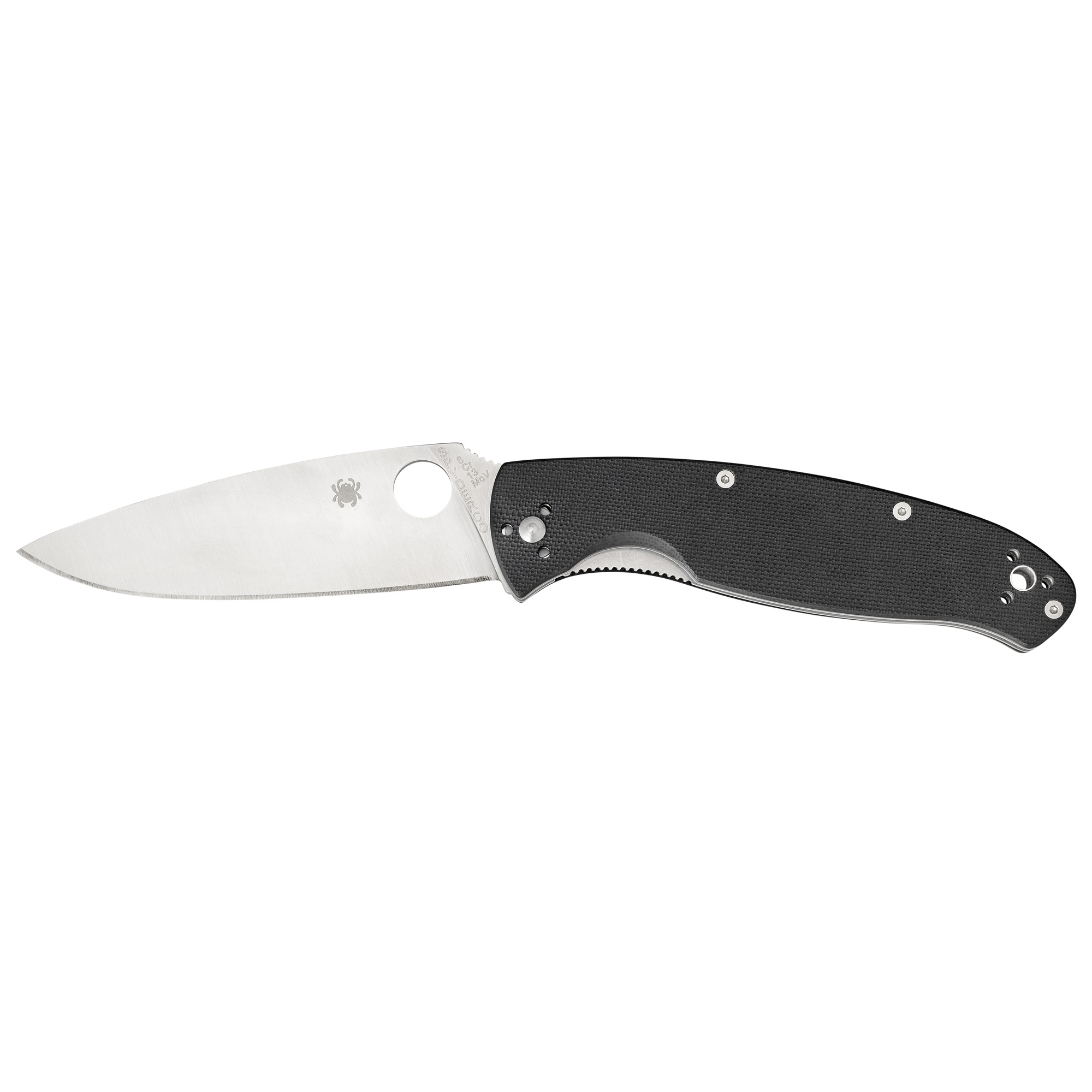 Spyderco Resilience 8Cr13MoV Folding Knife 4.2″ – Silver