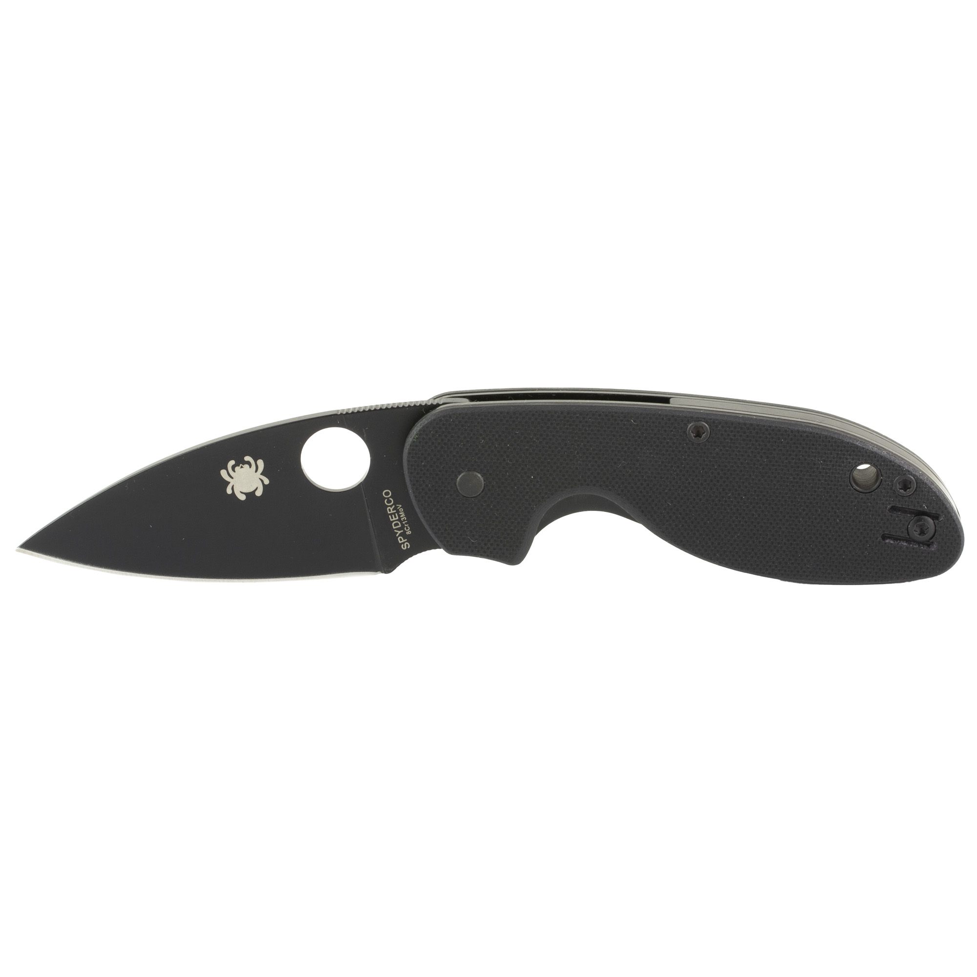 Spyderco Efficient 8Cr13MoV Folding Knife 3″ – Silver