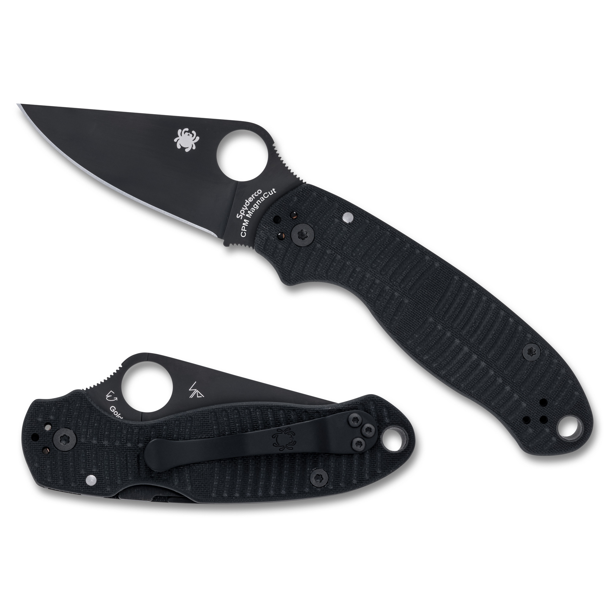 Spyderco Para 3 Salt CPM MagnaCut Folding Knife 2.93″ – Black