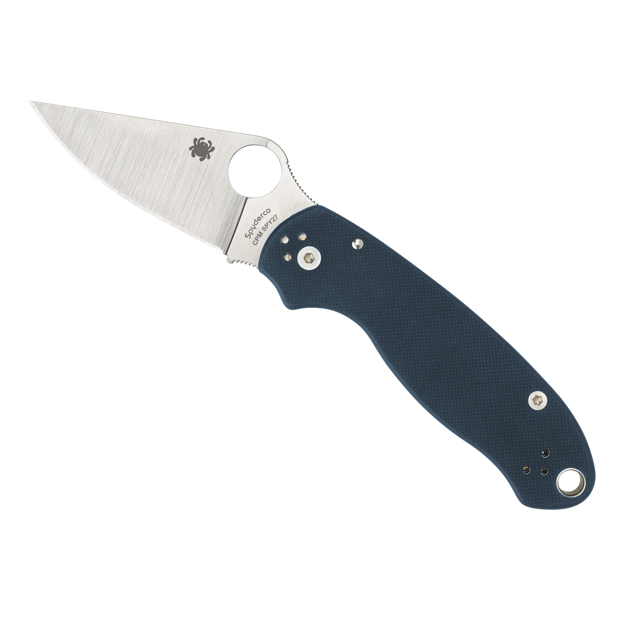 Spyderco Para 3 CPM SPY27 Folding Knife 2.92″ – Dark Blue