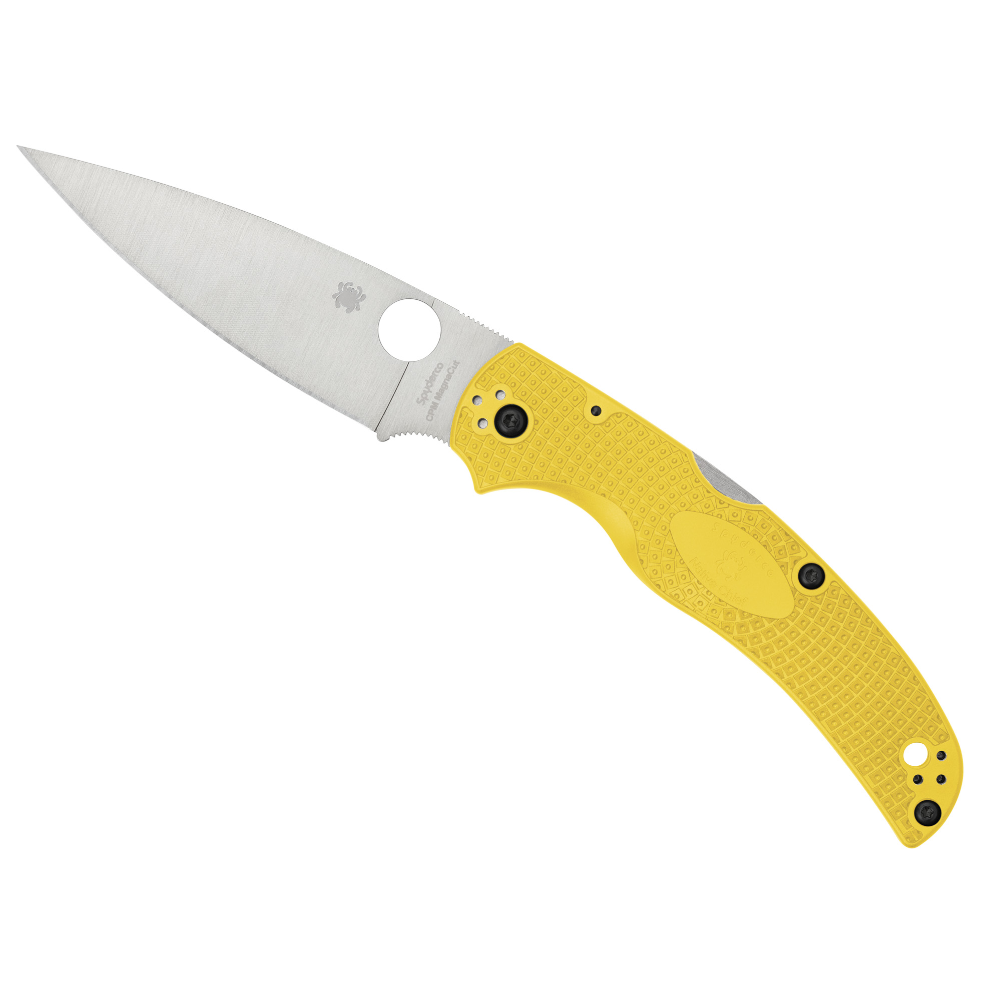 Spyderco Native Chief Lightweight CPM MagnaCut Folding Knife 4.02″ – Silver