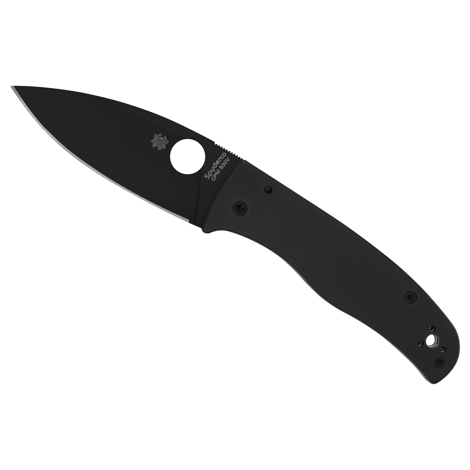 Spyderco Bodacious CPM-S30V Folding Knife 3.66″ – Black