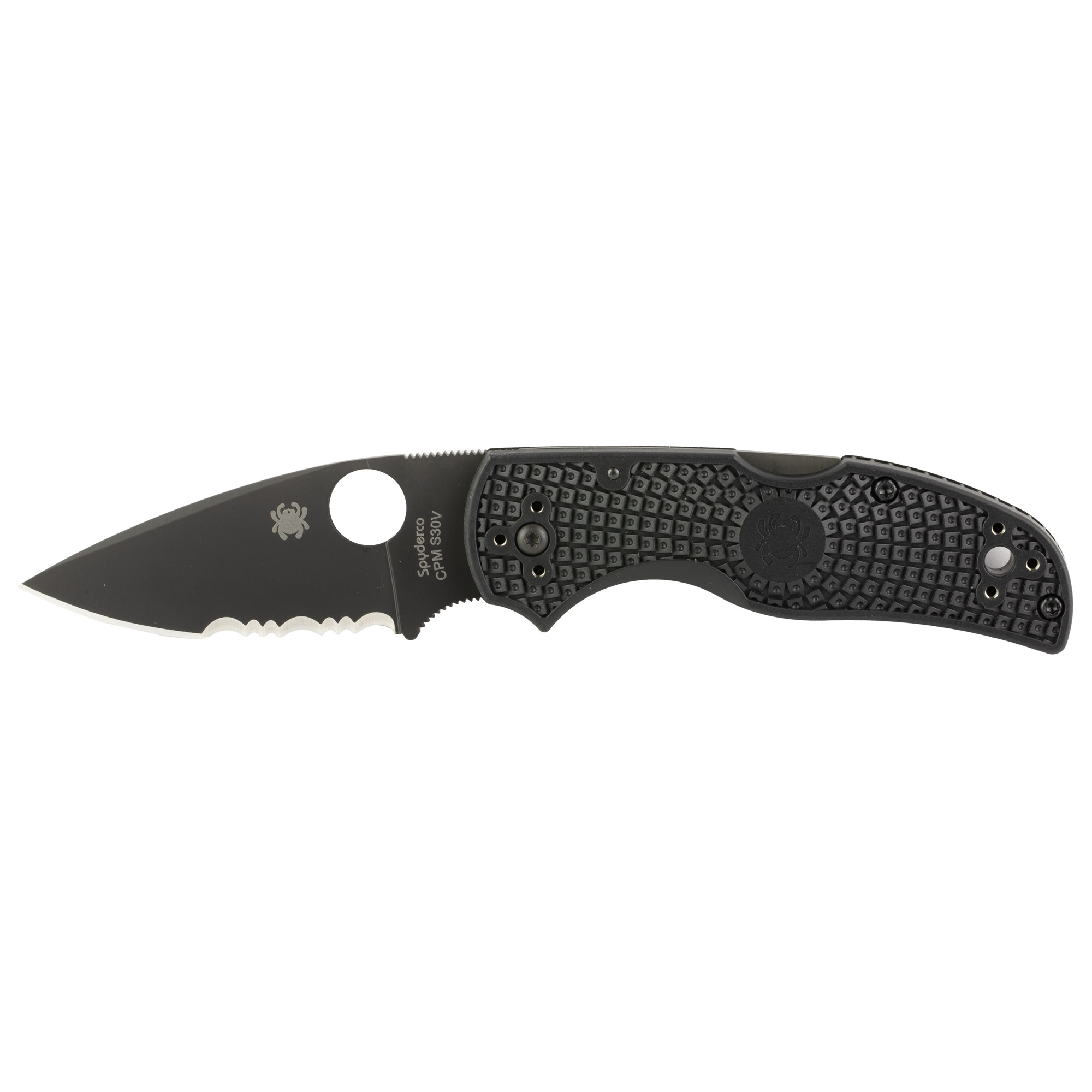 Spyderco Native 5 CPM-S30V Folding Knife 2.95″ – Black