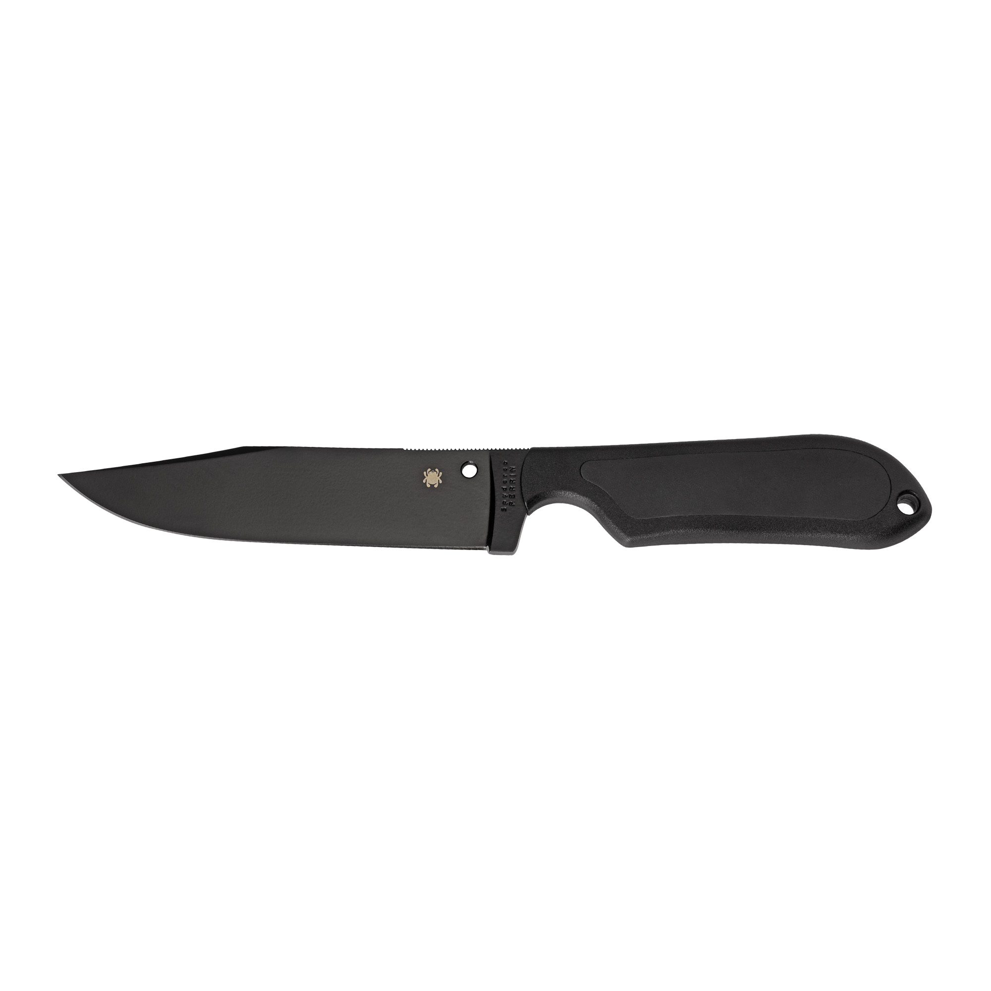 Spyderco Street Bowie VG-10 Fixed Blade Knife 5″ – Black