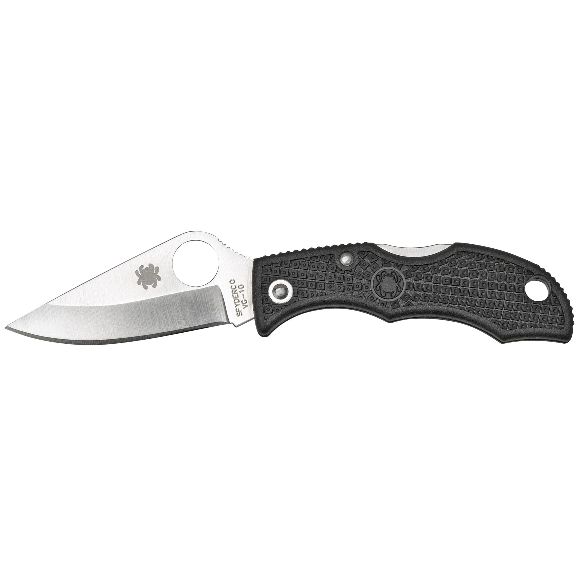 Spyderco Ladybug 3 VG-10 Folding Knife 1.94″ – Silver