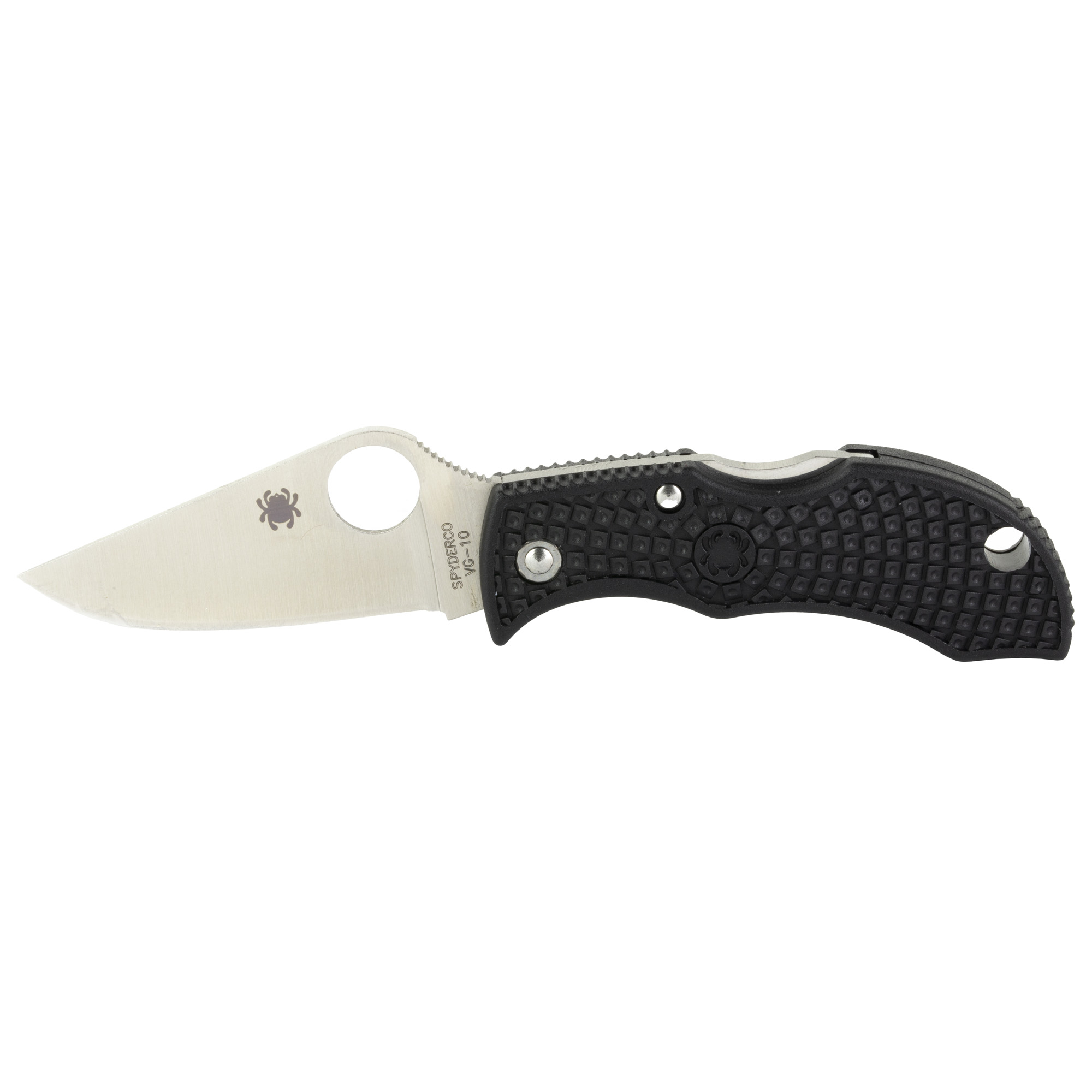 Spyderco Manbug VG-10 Folding Knife 1.94″ – Silver