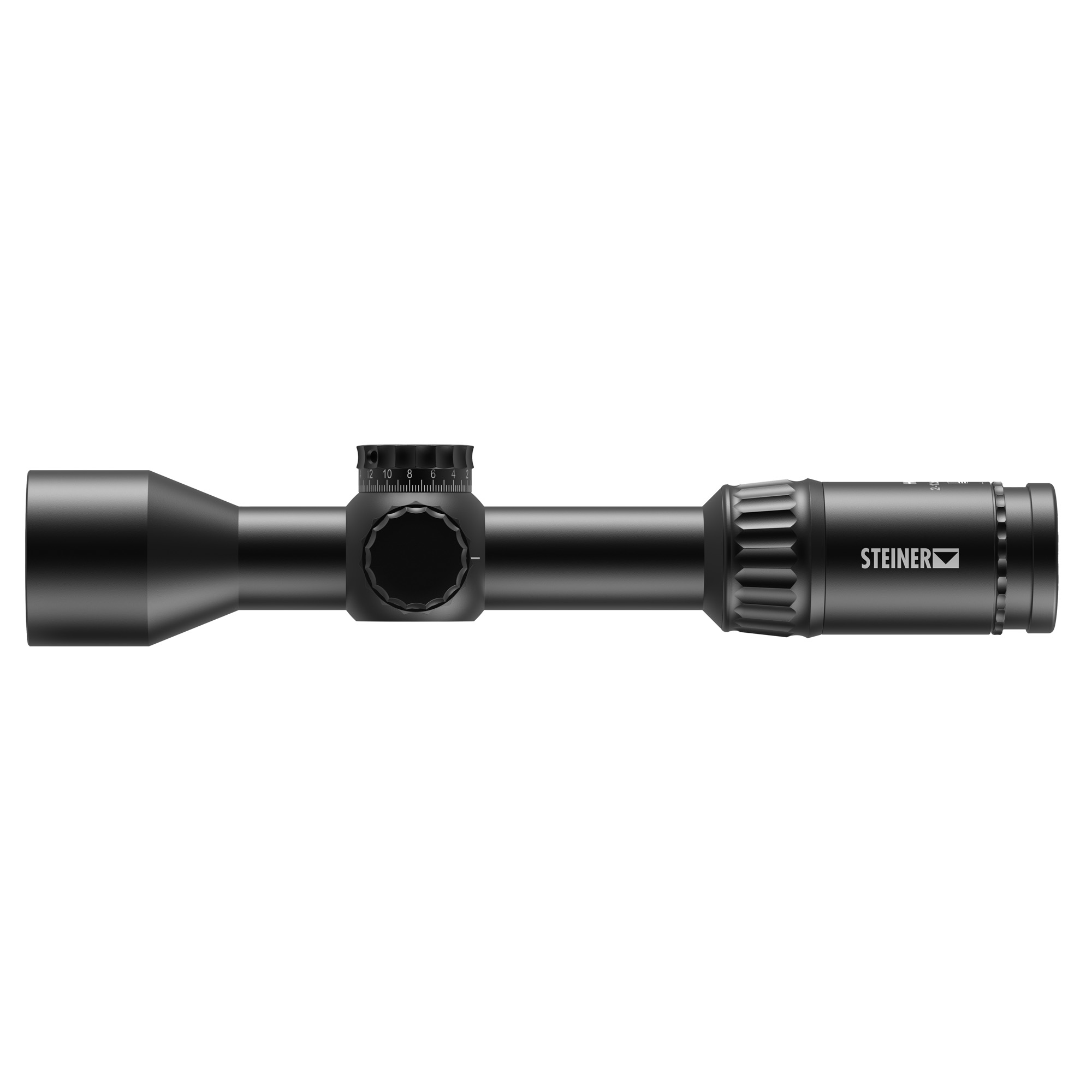 Steiner H6Xi MHR 2-12X Rifle Scope 30mm – Black