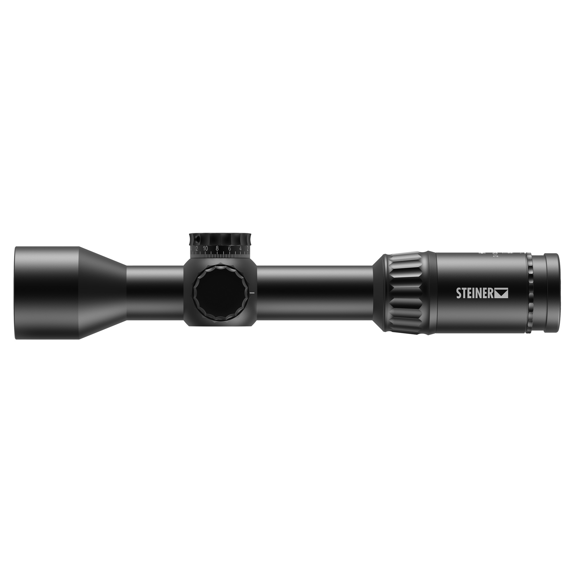 Steiner H6Xi STR-MIL 2-12X Rifle Scope 30mm – Black