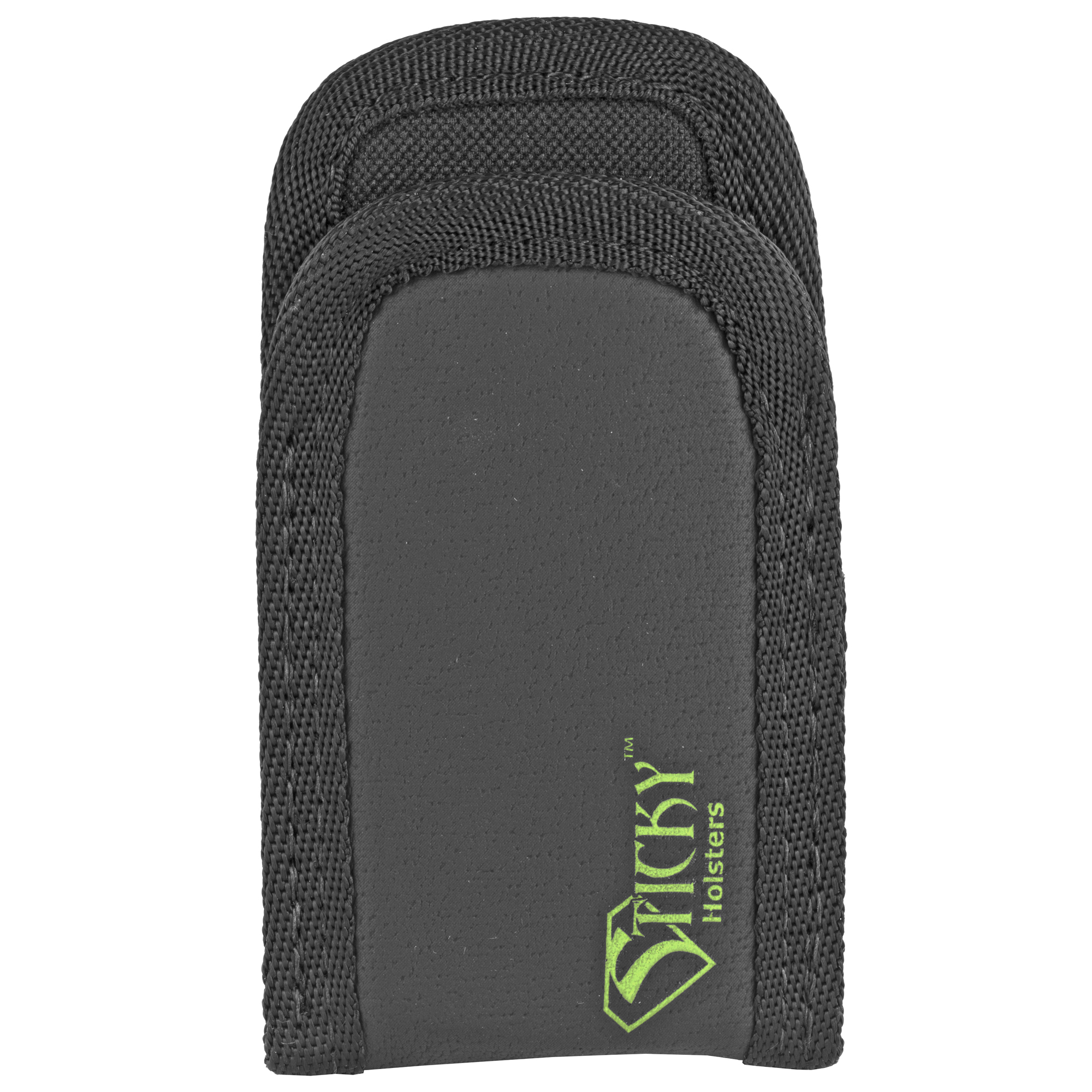 Sticky Holsters Double Stack Mag Pouch Sleeve Ambidextrous Neoprene Mag Pouch/Light Holder – Black