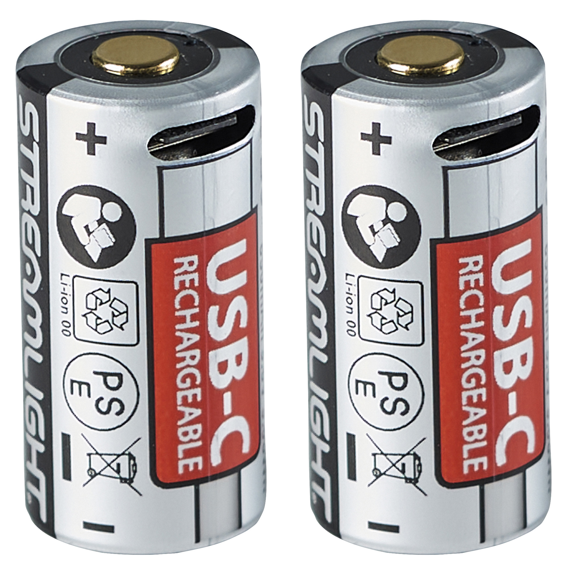 Streamlight SL-B9 Battery – 2/Pack – Silver, Black