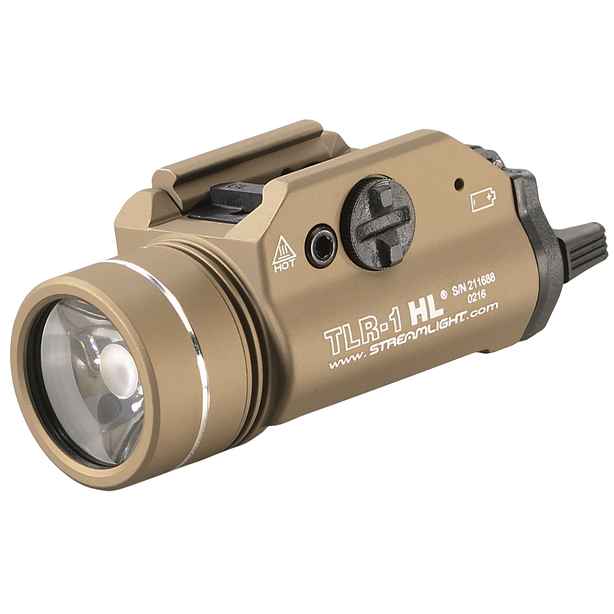 Streamlight Pistol and Picatinny TLR-1 HL Tac Light – Flat Dark Earth