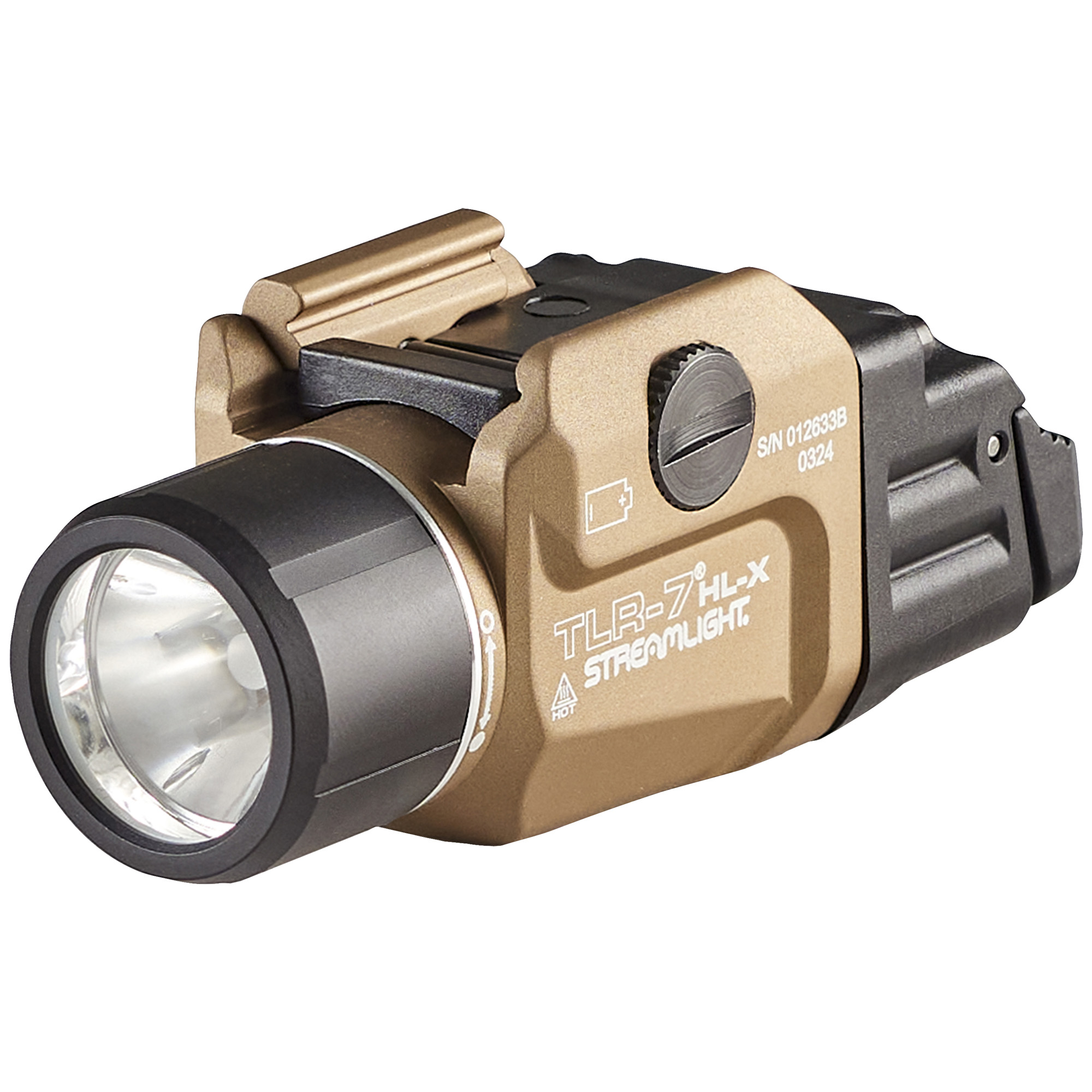 Streamlight Picatinny TLR-7 HL-X USB Tac Light – Flat Dark Earth