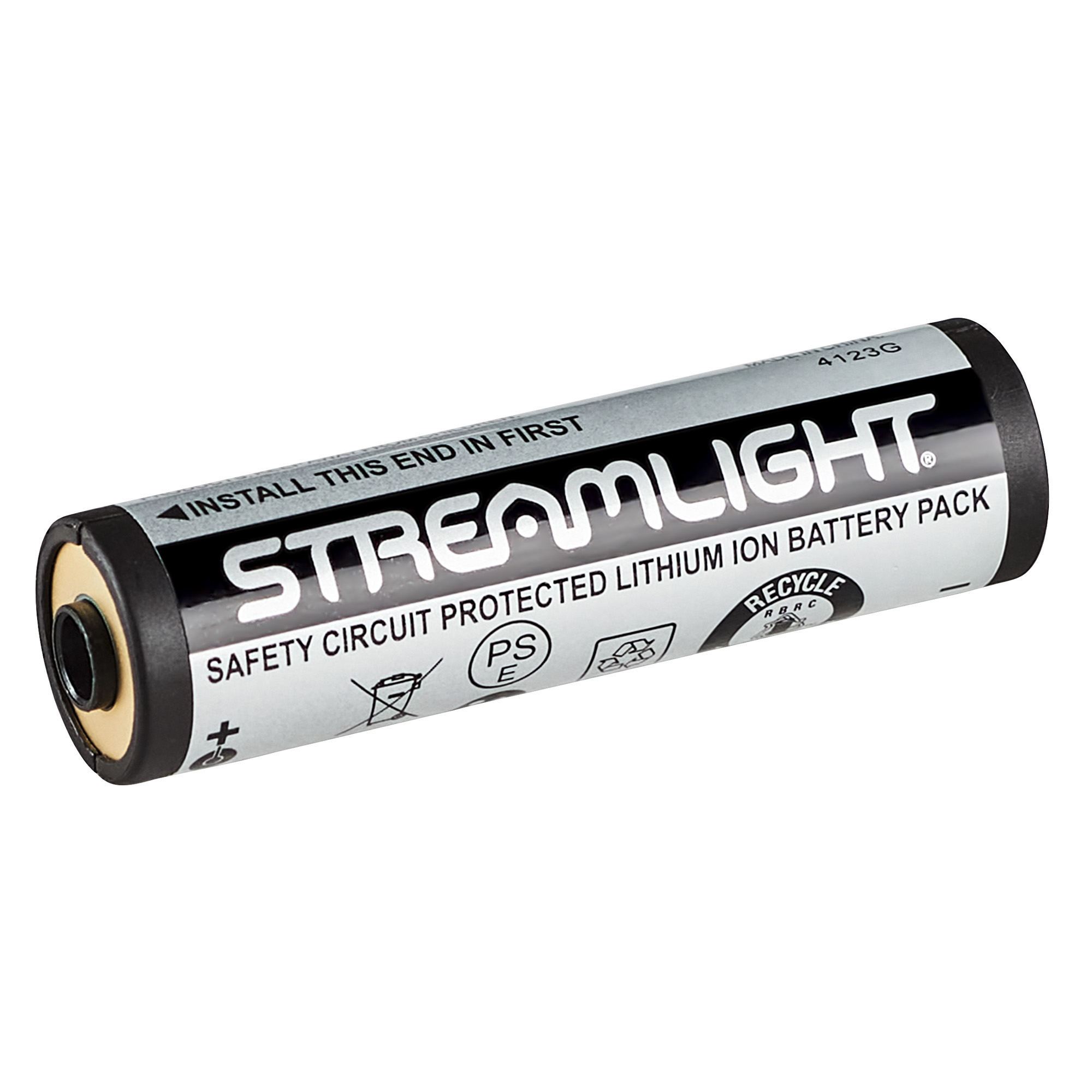 Streamlight Strion 2020 Battery – 1 – Silver, Black