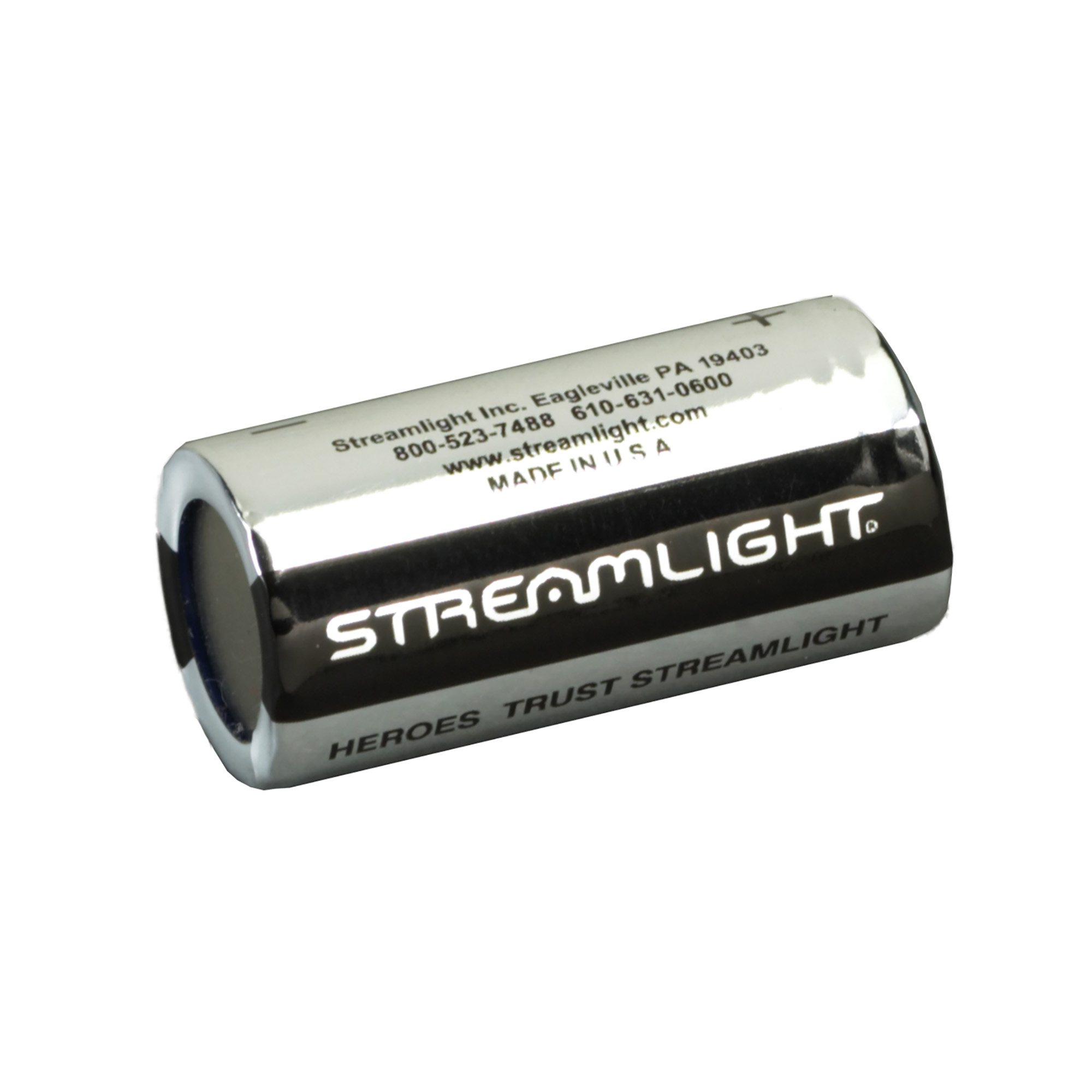 Streamlight TLR 3V Lithium CR123 Battery – 6/Pack – Black