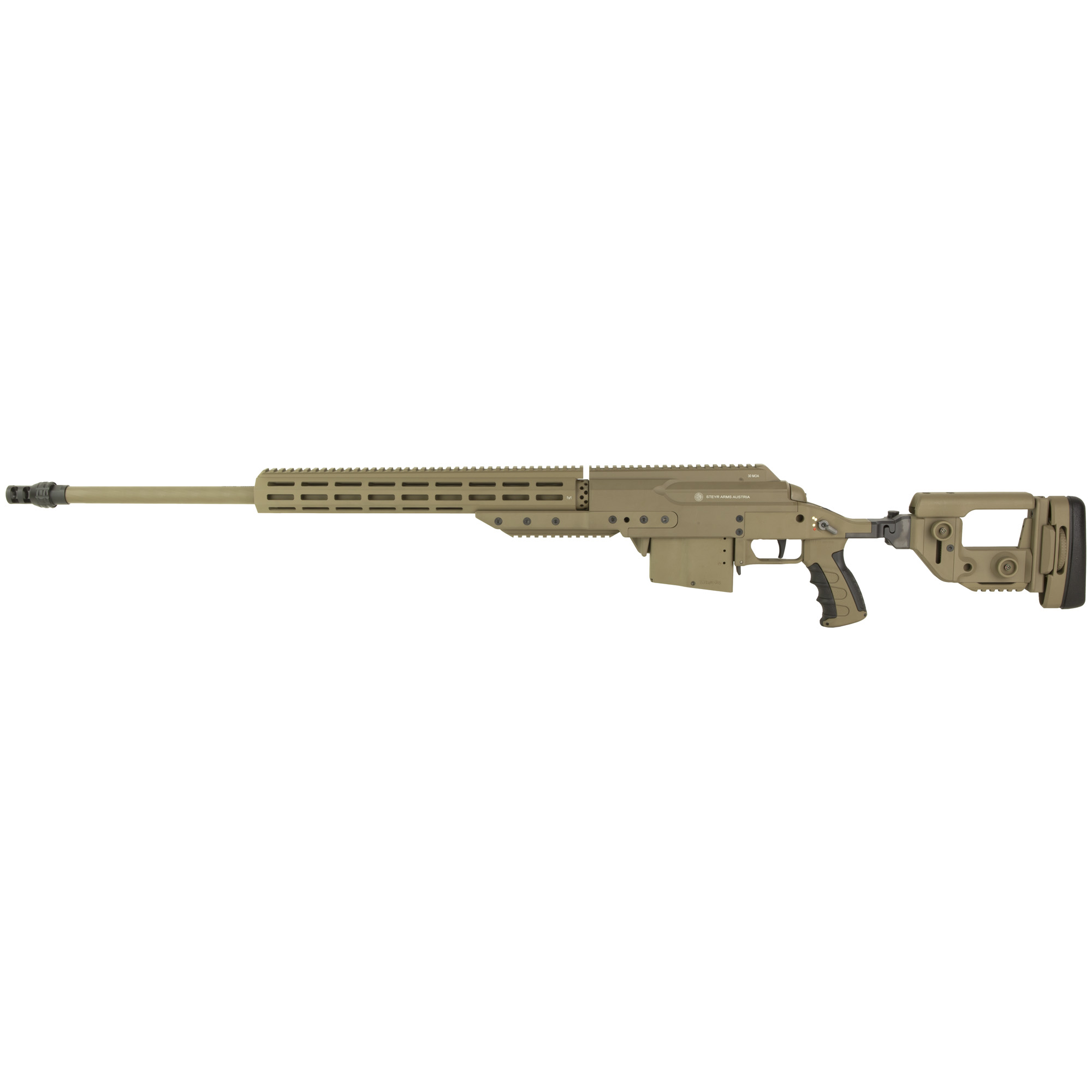 Steyr SSG M1 27.2″ 338 Lapua 10rd – Flat Dark Earth