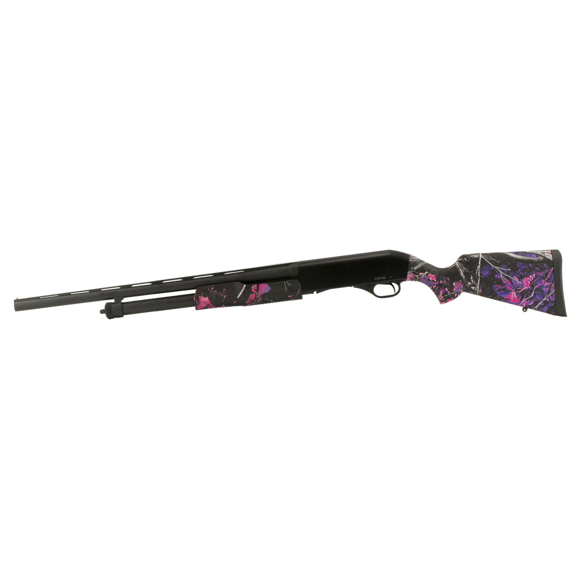 Stevens 320 Compact 22″ 20 Gauge 3″ 5rd – Muddy Girl Camo