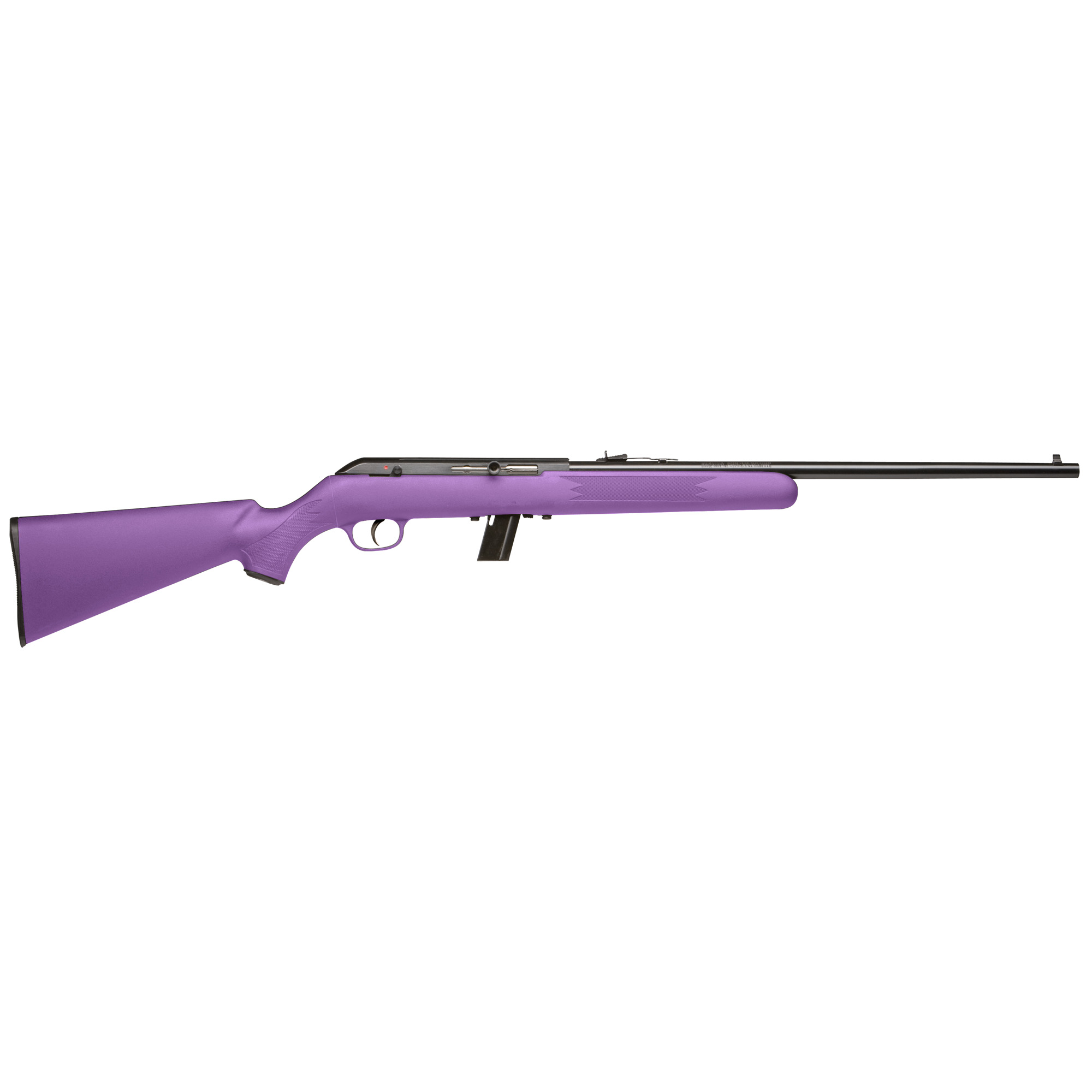 Savage 64F 21″ 22 LR 10rd Adjustable Sights – Purple