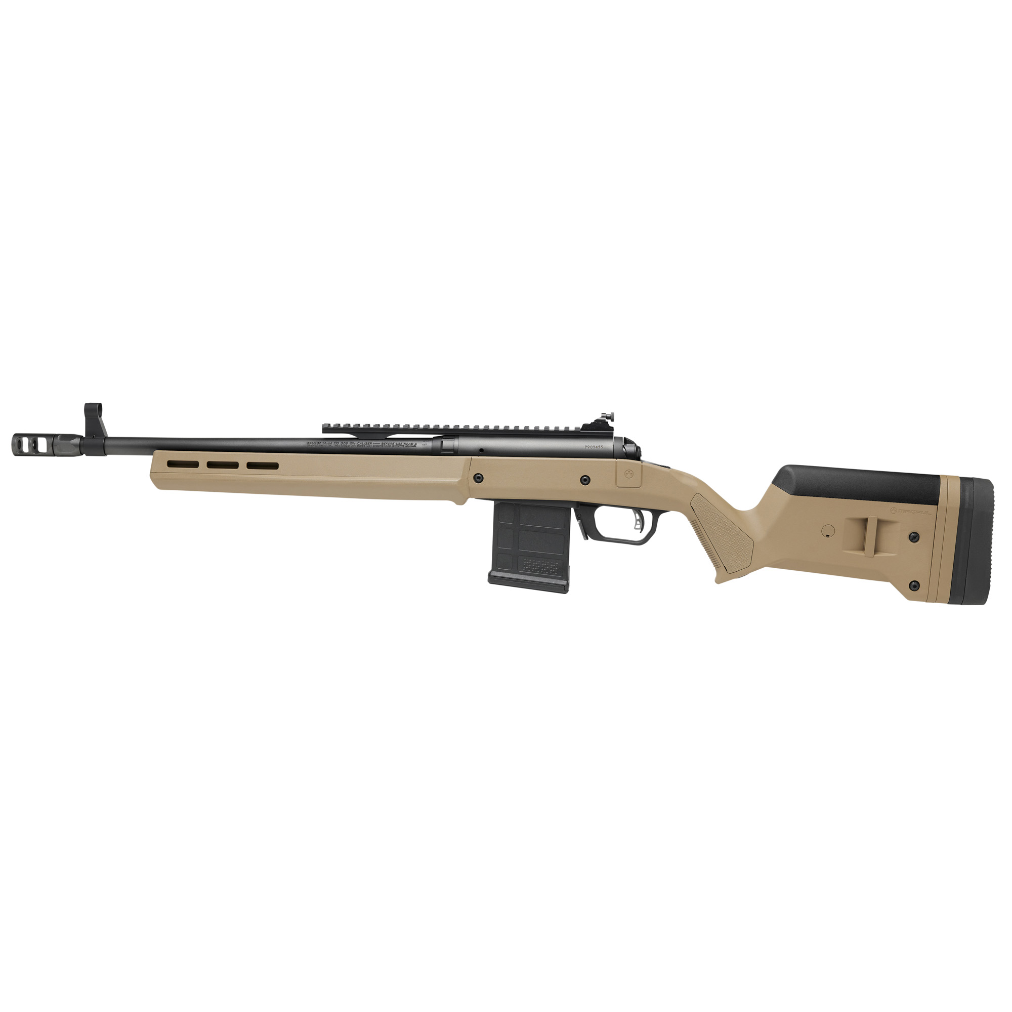 Savage 110 Magpul Scout Rifle 16.5″ 450 Bushmaster 4rd – Flat Dark Earth