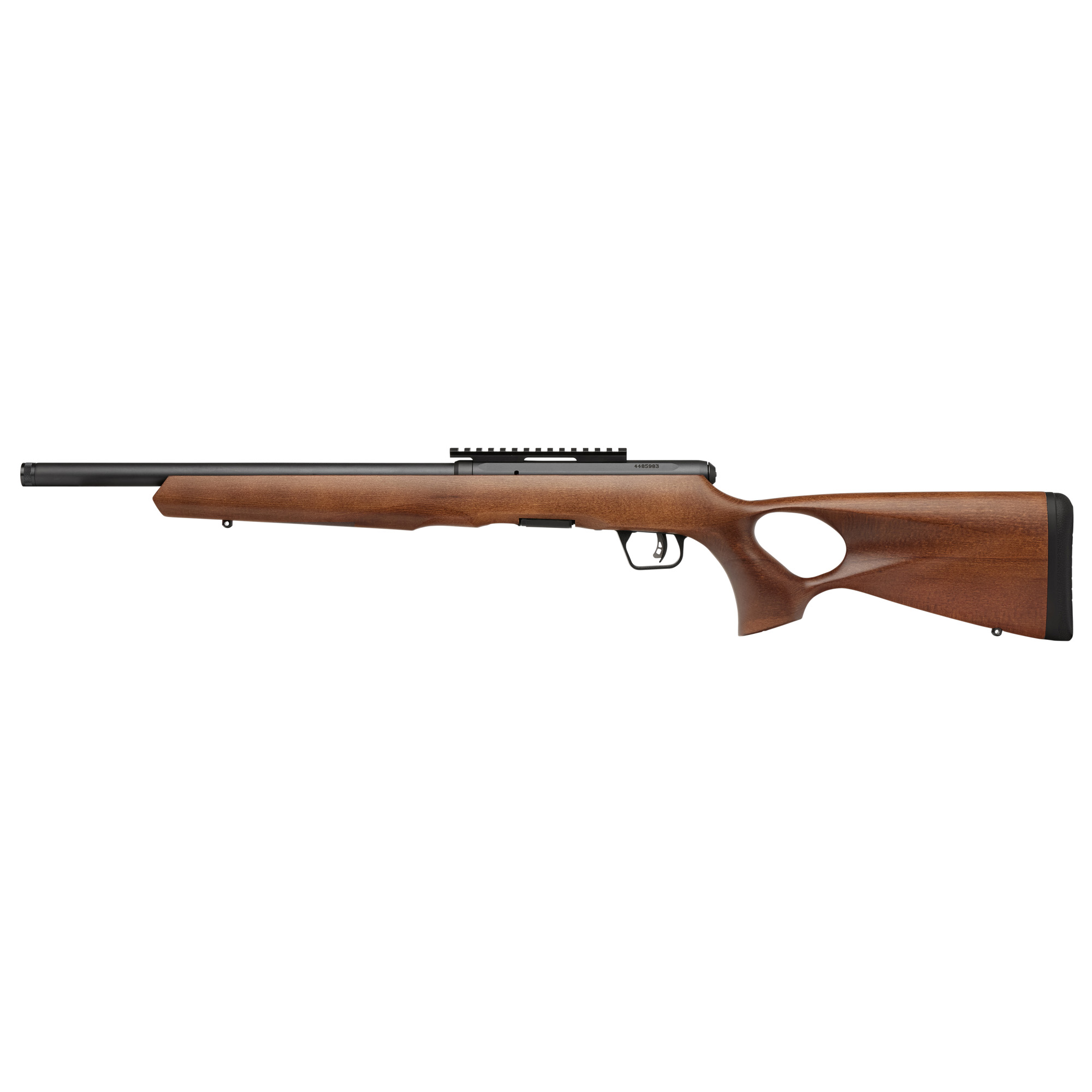 Savage B22 Timber Thumbhole 18″ 22 LR 10rd – Black