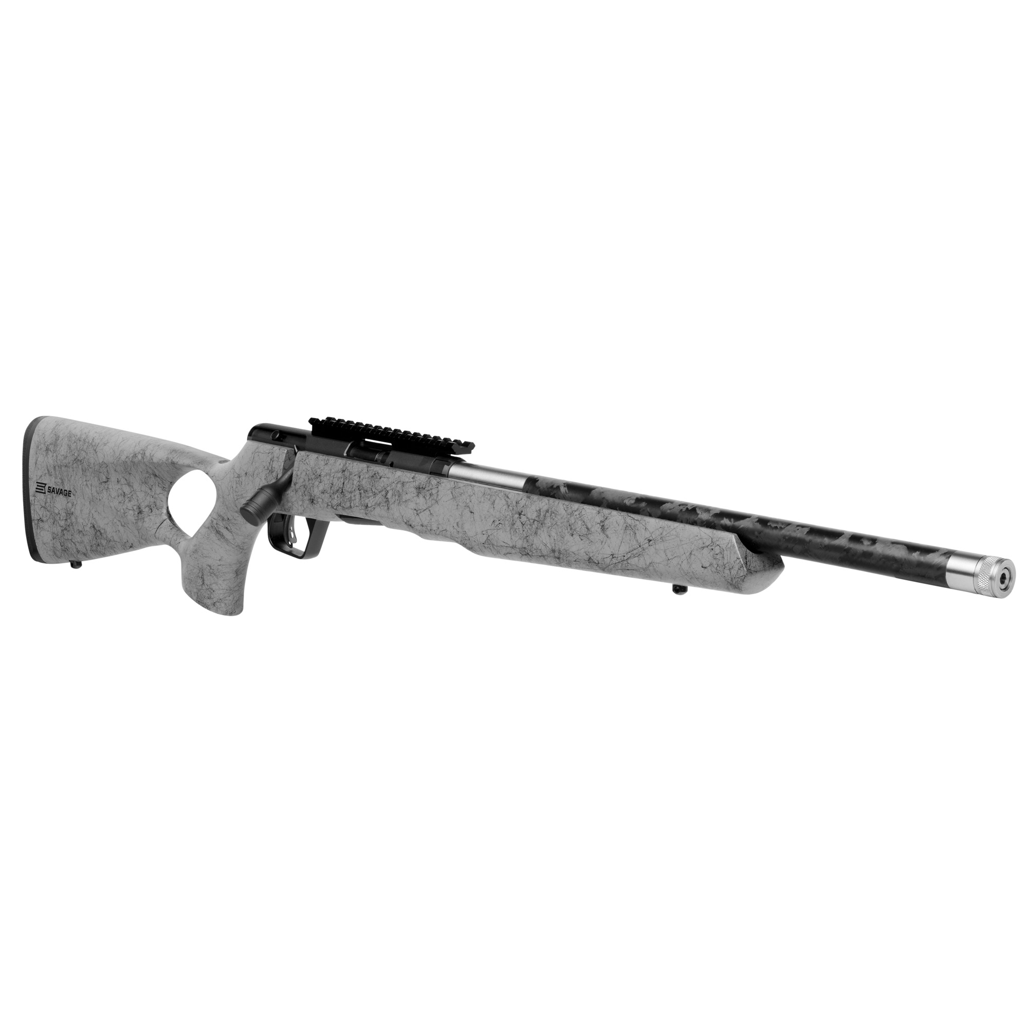 Savage B22 Timberlite Thumbhole 18