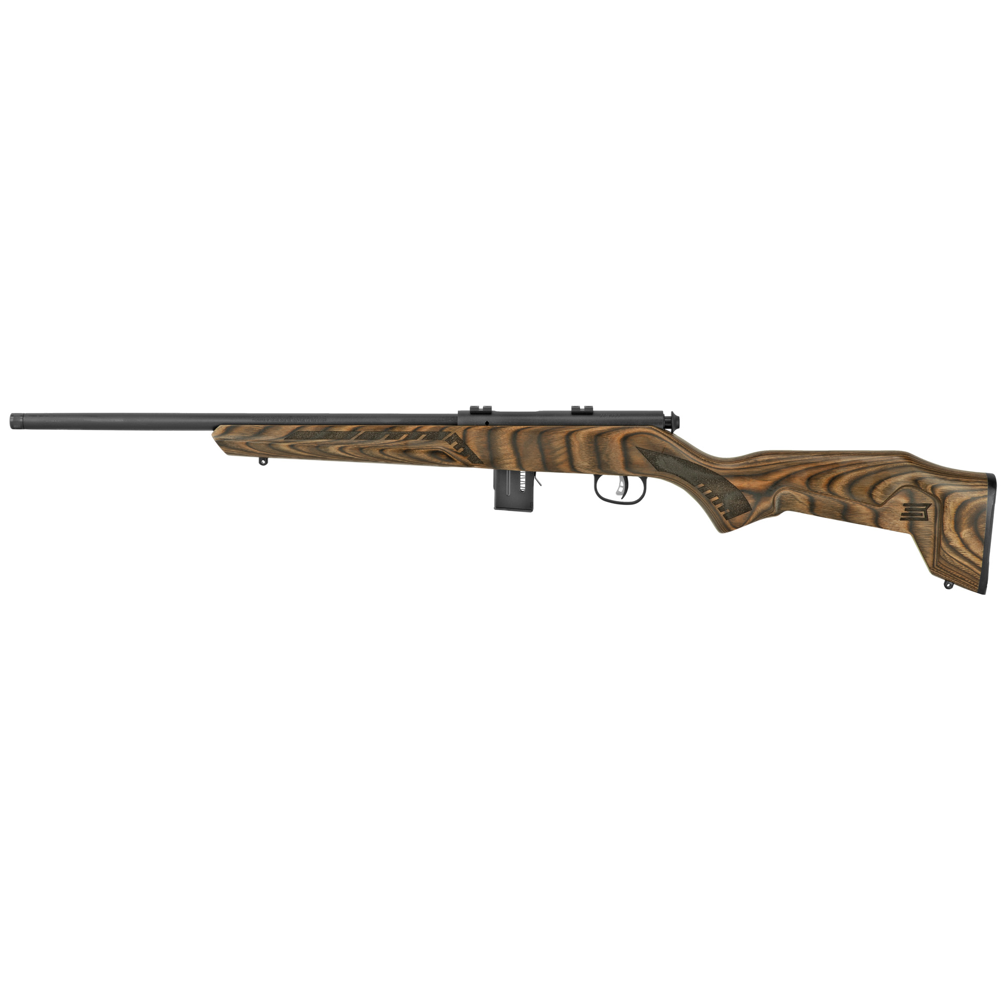 Savage 93 Minimal Rifle 18″ 22 WMR 10rd – Brown