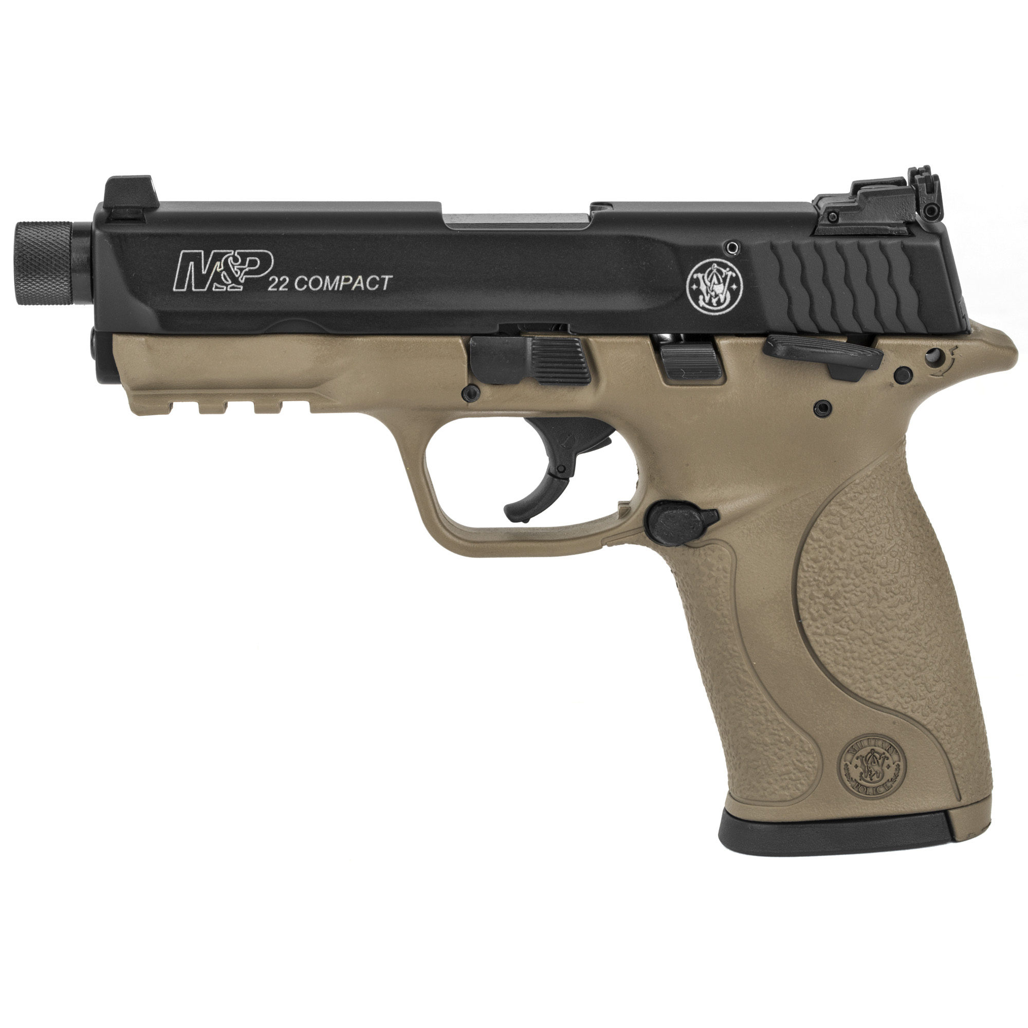 Smith & Wesson M&P Striker Fired 3.5″ 22 LR 10rd 3 Dot – Flat Dark Earth