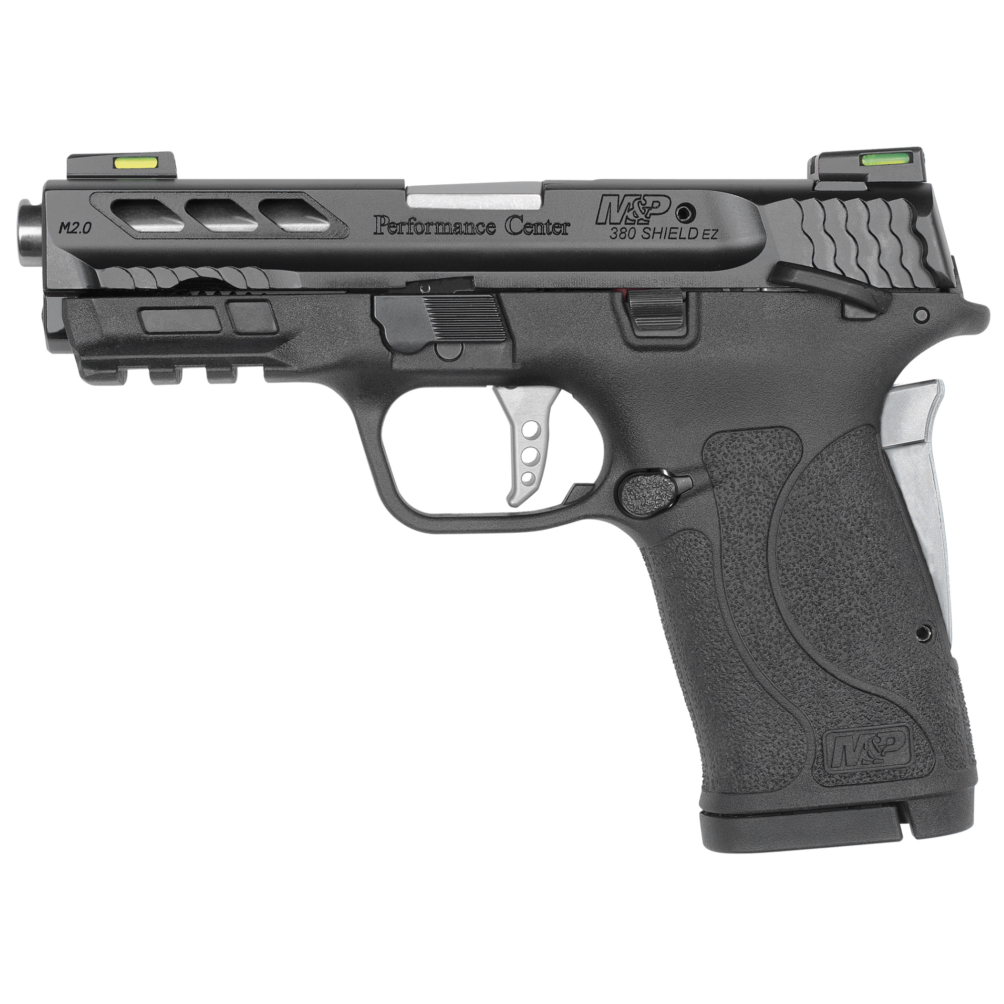 Smith & Wesson Shield EZ Performance Center 3.8″ 380 ACP 8rd Tritium Night Sights – Black, Silver