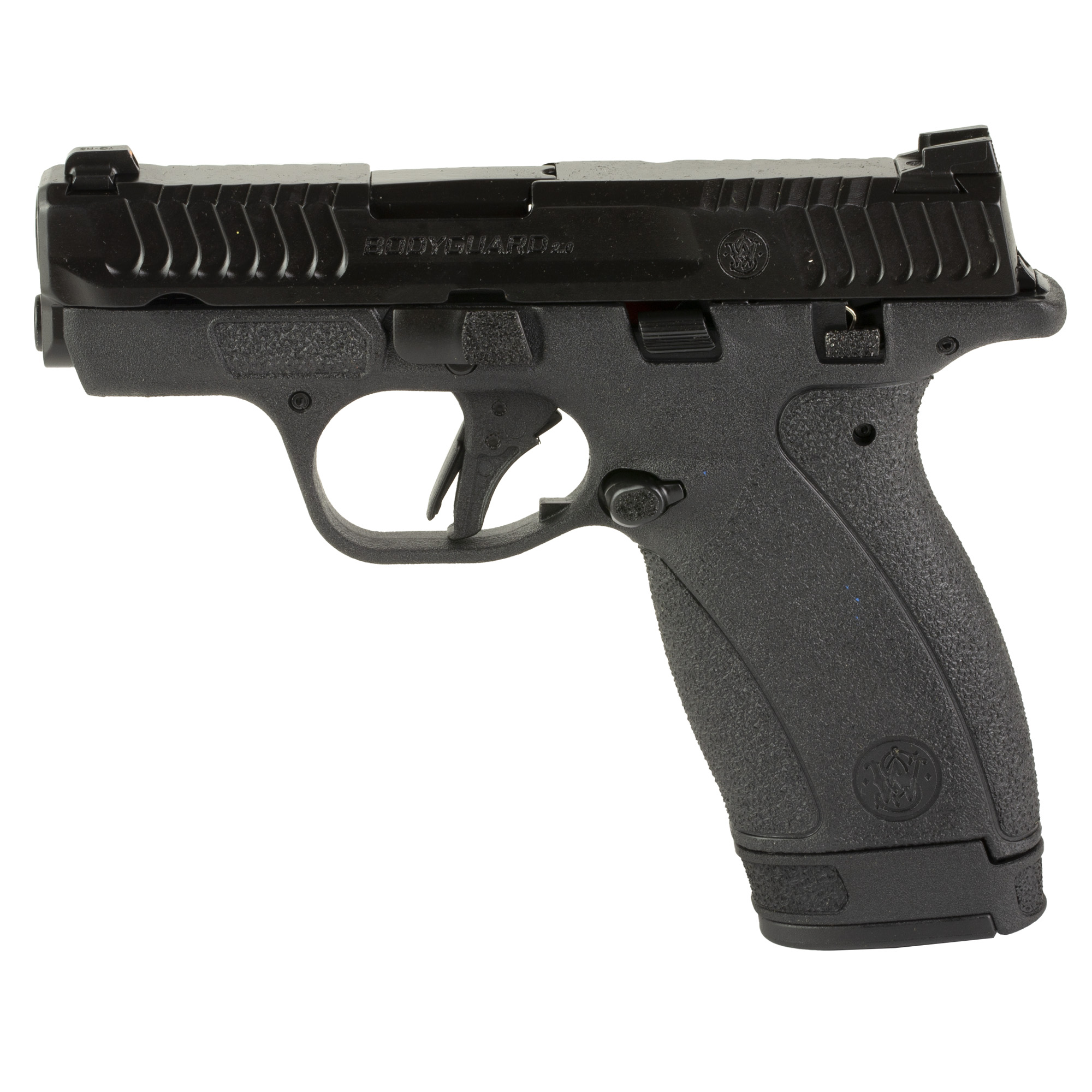 Smith & Wesson Bodyguard 2.0 Striker Fired 2.75″ 380 ACP 12rd Night Sight Front Only – Black