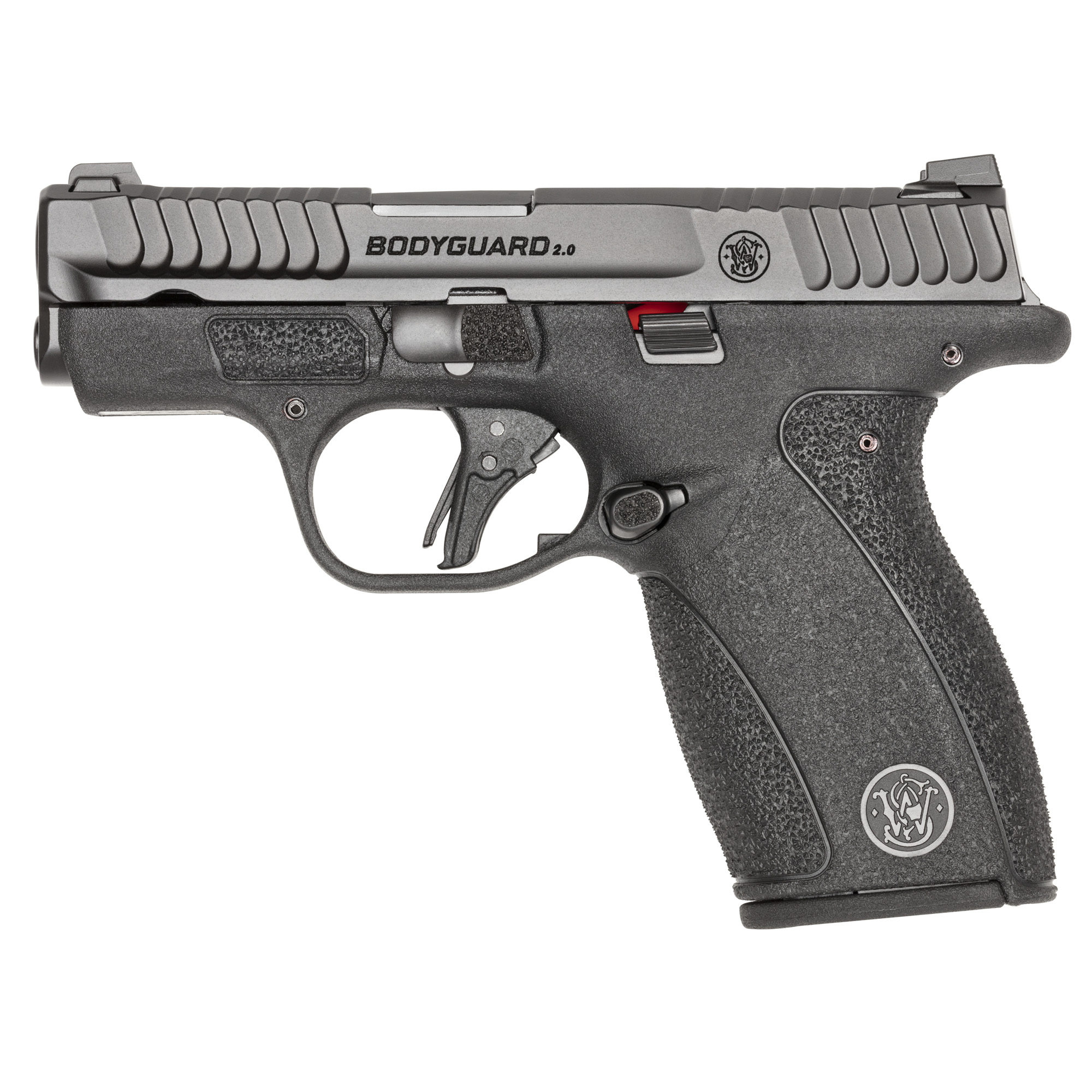 Smith & Wesson Bodyguard 2.0 Striker Fired 2.75″ 380 ACP 12rd Night Sight Front Only – Black