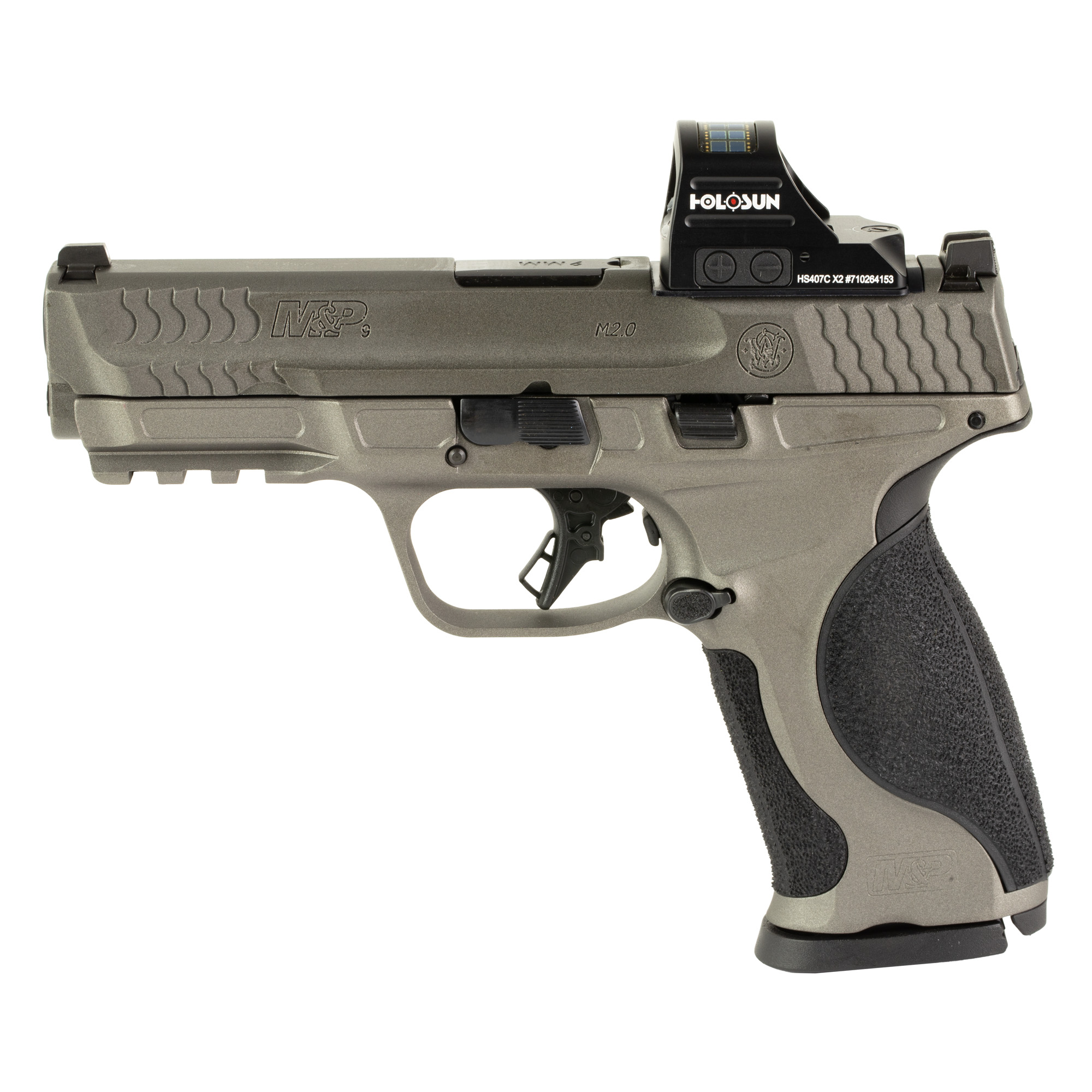 Smith & Wesson M&P M2.0 Metal Striker Fired 4.25″ 9mm 17rd Fixed Sights – Tungsten