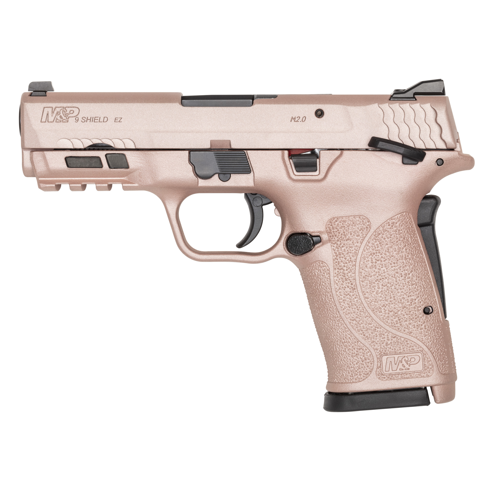 Smith & Wesson Shield EZ M&P9 Striker Fired 3.6″ 9mm 8rd 3 Dot – Rose Gold