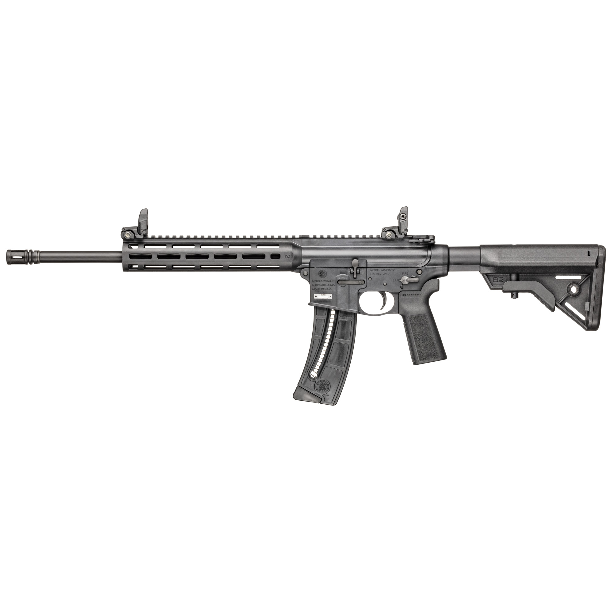 Smith & Wesson M&P15-22 AR 16.5″ 22 LR 25rd – Black